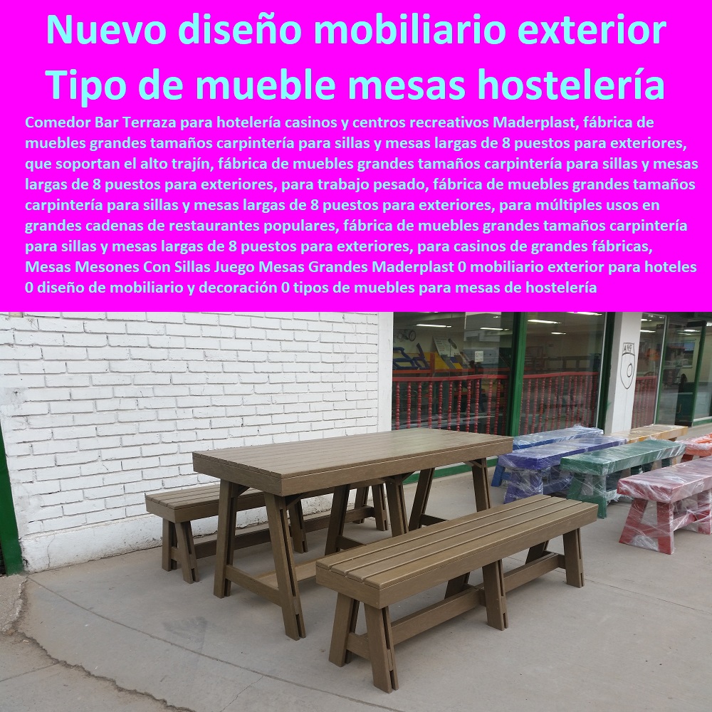 Mesas Mesones Con Sillas Juego Mesas Grandes Maderplast 0 mobiliario exterior para hoteles 0 diseño de mobiliario y decoración 0 tipos de muebles para mesas de hostelería 0 buscando mobiliario exterior sillón exterior 0 diseño mobiliario 0  COMPRAR VENDER FABRICANTE DISTRIBUIDOR SUMINISTRO CATÁLOGOS Y FOLLETOS DE Muebles Exteriores 0 Mobiliario Para Exterior 0 Muebles Para Terraza Y Exterior 0 Mesas Con Sombrilla Para Exterior 0 Muebles Para Exterior Y Terrazas 0 Muebles De Exteriores 0 Mesa Con Parasol 0 Muebles De Jardín Y Exteriores 0 Juego De Mesa Con Parasol 0 Muebles Para Exteriores En Madera 0 Muebles Para Patio Mesas Mesones Con Sillas Juego Mesas Grandes Maderplast 0 mobiliario exterior para hoteles 0 diseño de mobiliario y decoración 0 tipos de muebles para mesas de hostelería 0 buscando mobiliario exterior sillón exterior 0 diseño mobiliario 0