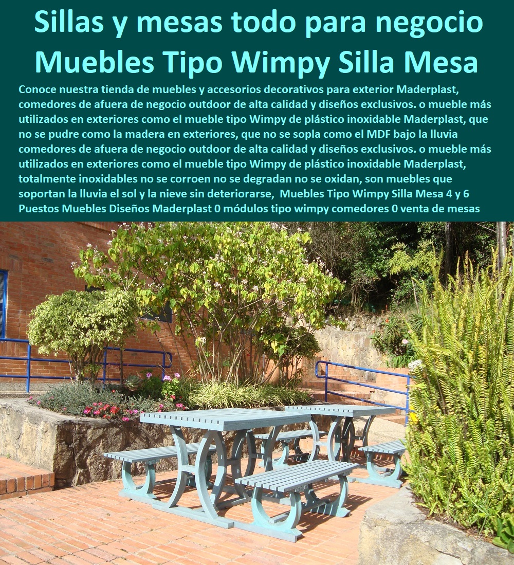 Muebles Tipo Wimpy Silla Mesa 4 y 6 Puestos Muebles Diseños Maderplast 0 módulos tipo wimpy comedores 0 venta de mesas  COMPRAR VENDER FABRICANTE DISTRIBUIDOR SUMINISTRO CATÁLOGOS Y FOLLETOS DE Muebles De Exteriores 0 Mesa Con Parasol 0 Muebles De Jardín Y Exteriores 0 Juego De Mesa Con Parasol 0 Muebles Para Exteriores En Madera 0 Muebles Para Patio 0 Fabrica De Muebles Para Exterior En Bogotá 0 Muebles De Madera Para Exteriores 0 Silla Madera Teca 0 Teca Muebles Jardín Exteriores 0 Muebles De Madera Para El Jardín y sillas para negocio 0 mesas para restaurante wimpy muebles 0 módulos tipo wimpy salas 0 sillas y mesas todo para su negocio 000 Muebles Tipo Wimpy Silla Mesa 4 y 6 Puestos Muebles Diseños Maderplast 0 módulos tipo wimpy comedores 0 venta de mesas y sillas para negocio 0 mesas para restaurante wimpy muebles 0 módulos tipo wimpy salas 0 sillas y mesas todo para su negocio 000