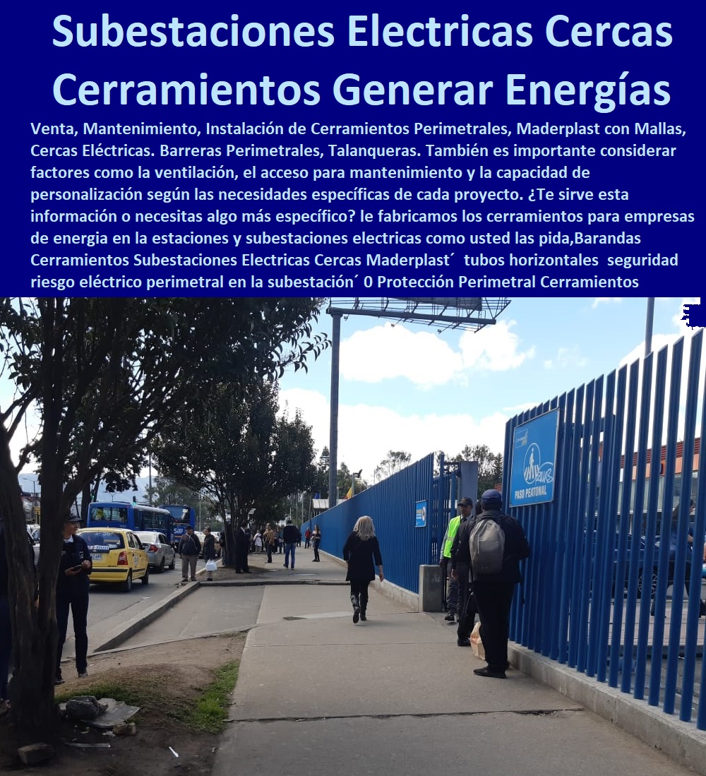 Barandas Cerramientos Subestaciones Eléctricas Cercas Perimetrales Maderplast 0 tubos horizontales 0 seguridad riesgo eléctrico perimetral en la subestación 0  Fábrica  De Materiales Para Redes Eléctricas´ 0 Suministro E Instalación´ Proveedor Distribuidor´ Tapas Para Cajas De Redes Eléctricas´ 0 Cerramiento Aislante De Electricidad 0 Cajas De Acometidas Eléctricas 0 Cajas De Redes Electricas Subterraneas 0 Cajas Herméticas Para Redes De Alta 0 Cajas Herméticas Para Redes De Baja Tensión Subterráneas 0 Caja Para Medidor Domiciliaria 0 Caja Para Medidores A La Pared 0 Cajas Para Nichos De Medidor 0 Poste De Señalización De Redes Eléctricas Protección Perimetral Cerramientos Generación De Energía 0 Cierre Perimetral 0 Barandas Cerramientos Subestaciones Eléctricas Cercas Perimetrales Maderplast 0 tubos horizontales 0 seguridad riesgo eléctrico perimetral en la subestación 0 Protección Perimetral Cerramientos Generación De Energía 0 Cierre Perimetral 0 