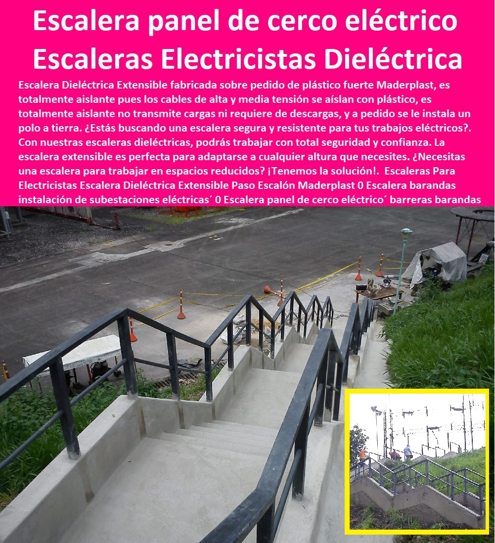 Escaleras Para Electricistas Escalera Dieléctrica Extensible Paso Escalón Maderplast 0 Escalera barandas Fábrica  De Materiales Para Redes Eléctricas´ 0 Suministro E Instalación´ Proveedor Distribuidor´ Tapas Para Cajas De Redes Eléctricas´ 0 Cerramiento Aislante De Electricidad 0 Cajas De Acometidas Eléctricas 0 Cajas De Redes Electricas Subterraneas 0 Cajas Herméticas Para Redes De Alta 0 Cajas Herméticas Para Redes De Baja Tensión Subterráneas 0 Caja Para Medidor Domiciliaria 0 Caja Para Medidores A La Pared 0 Cajas Para Nichos De Medidor 0 Poste De Señalización De Redes Eléctricas  instalación de subestaciones eléctricas 0 Escalera panel de cerco eléctrico barreras barandas balaustradas 0 cercas de seguridad 0 Escaleras Para Electricistas Escalera Dieléctrica Extensible Paso Escalón Maderplast 0 Escalera barandas instalación de subestaciones eléctricas´ 0 Escalera panel de cerco eléctrico´ barreras barandas balaustradas´ 0 cercas de seguridad 0