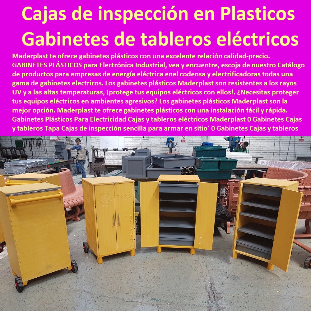 Gabinetes Plásticos Para Electricidad Cajas y tableros eléctricos Maderplast 0 Gabinetes Cajas y tableros Tapa Cajas de inspección sencilla para armar en sitio 0  Fábrica  De Materiales Para Redes Eléctricas´ 0 Suministro E Instalación´ Proveedor Distribuidor´ Tapas Para Cajas De Redes Eléctricas´ 0  Plaquetas De Señalización Canalizaciones Eléctricas 0 Gabinetes De Exteriores 0 Gabinetes Para Tableros Eléctricos 0 Separadores Distanciadores De Cables Del Alta Y Media Tensión 0 Escaleras Aislantes Eléctricas 0 Crucetas De Postes Redes De Alta Y Media Tensión 0 Insonorización De Turbinas Y Plantas Generadoras De Electricidad 0 Charnela Compuerta De 0 Tapas Para Pozos De Inspección Gabinetes Cajas y tableros Tapa Cajas de inspección en concreto precio 0 Tapa Caja 0 Gabinetes Plásticos Para Electricidad Cajas y tableros eléctricos Maderplast 0 Gabinetes Cajas y tableros Tapa Cajas de inspección sencilla para armar en sitio´ 0 Gabinetes Cajas y tableros Tapa Cajas de inspección en concreto precio´ 0 Tapa Caja