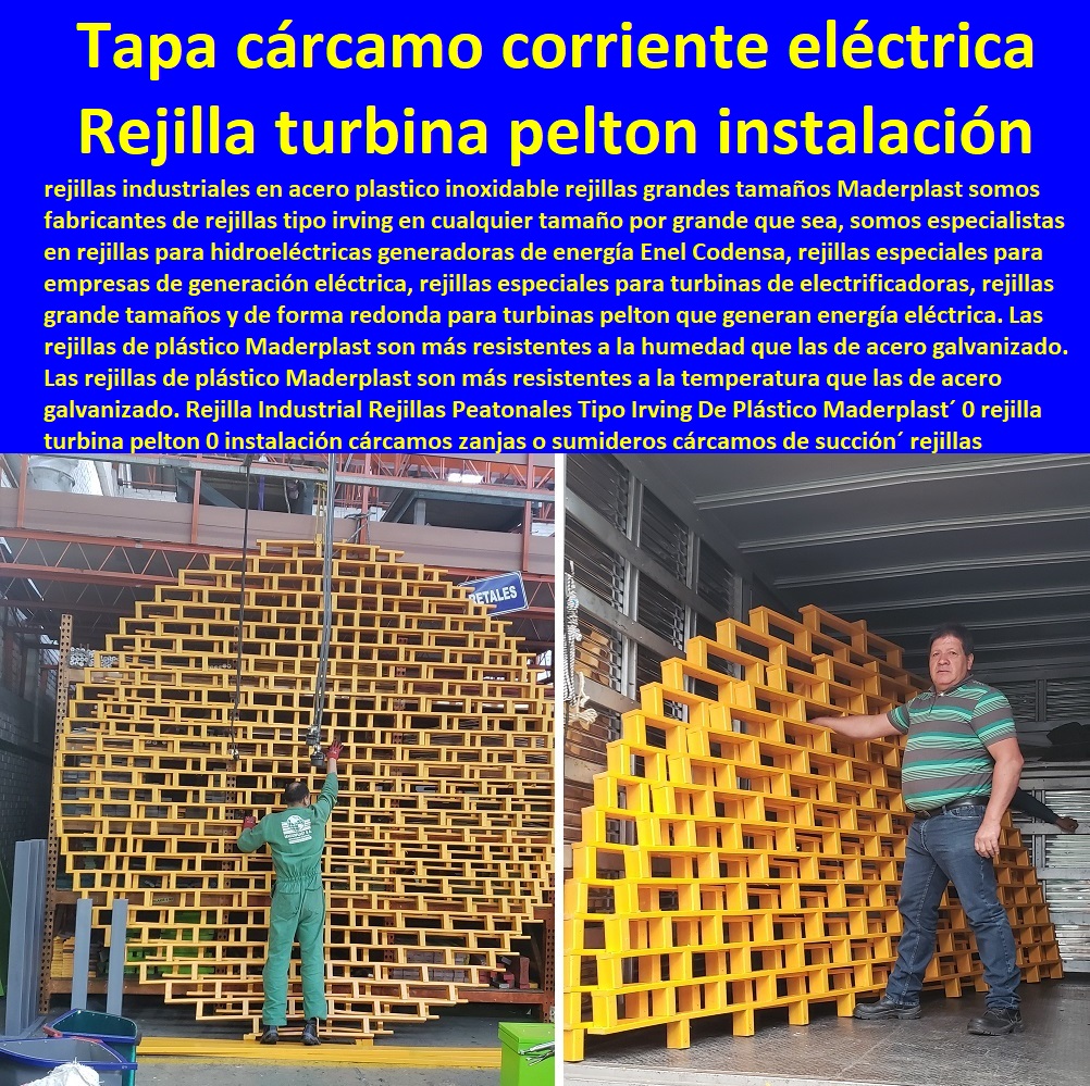 Rejilla Industrial Rejillas Peatonales Tipo Irving De Plástico Maderplast 0 rejilla turbina pelton 0 instalación cárcamos zanjas o sumideros cárcamos de succión 0 Robo De Cableado Canaleta Anti Robo 0 tapa del cárcamo de corriente eléctrica 0  Fábrica  De Materiales Para Redes Eléctricas´ 0 Suministro E Instalación´ Proveedor Distribuidor´ Tapas Para Cajas De Redes Eléctricas´ 0  Plaquetas De Señalización Canalizaciones Eléctricas 0 Gabinetes De Exteriores 0 Gabinetes Para Tableros Eléctricos 0 Separadores Distanciadores De Cables Del Alta Y Media Tensión 0 Escaleras Aislantes Eléctricas 0 Crucetas De Postes Redes De Alta Y Media Tensión 0 Insonorización De Turbinas Y Plantas Generadoras De Electricidad 0 Charnela Compuerta De 0 Tapas Para Pozos De Inspección Rejilla Industrial Rejillas Peatonales Tipo Irving De Plástico Maderplast´ 0 rejilla turbina pelton 0 instalación cárcamos zanjas o sumideros cárcamos de succión´ 0 Robo De Cableado Canaleta Anti Robo´ 0 tapa del cárcamo de corriente eléctrica´ 0