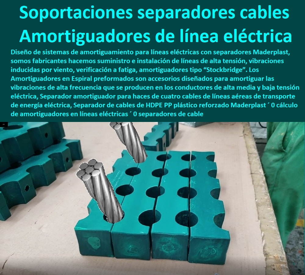 Separador de cables de HDPE PP plástico reforzado Maderplast 0 cálculo de amortiguadores en líneas eléctricas 0 separadores de cable fotografía 0 separador cables 2 4 6 8 líneas eléctricas plástico reforzado 0 soportador separadores 0  Fábrica  De Materiales Para Redes Eléctricas´ 0 Suministro E Instalación´ Proveedor Distribuidor´ Tapas Para Cajas De Redes Eléctricas´ 0  Plaquetas De Señalización Canalizaciones Eléctricas 0 Gabinetes De Exteriores 0 Gabinetes Para Tableros Eléctricos 0 Separadores Distanciadores De Cables Del Alta Y Media Tensión 0 Escaleras Aislantes Eléctricas 0 Crucetas De Postes Redes De Alta Y Media Tensión 0 Insonorización De Turbinas Y Plantas Generadoras De Electricidad 0 Charnela Compuerta De 0 Tapas Para Pozos De Inspección Separador de cables de HDPE PP plástico reforzado Maderplast 0 cálculo de amortiguadores en líneas eléctricas 0 separadores de cable fotografía 0 separador cables 2 4 6 8 líneas eléctricas plástico reforzado 0 soportador separadores 0 