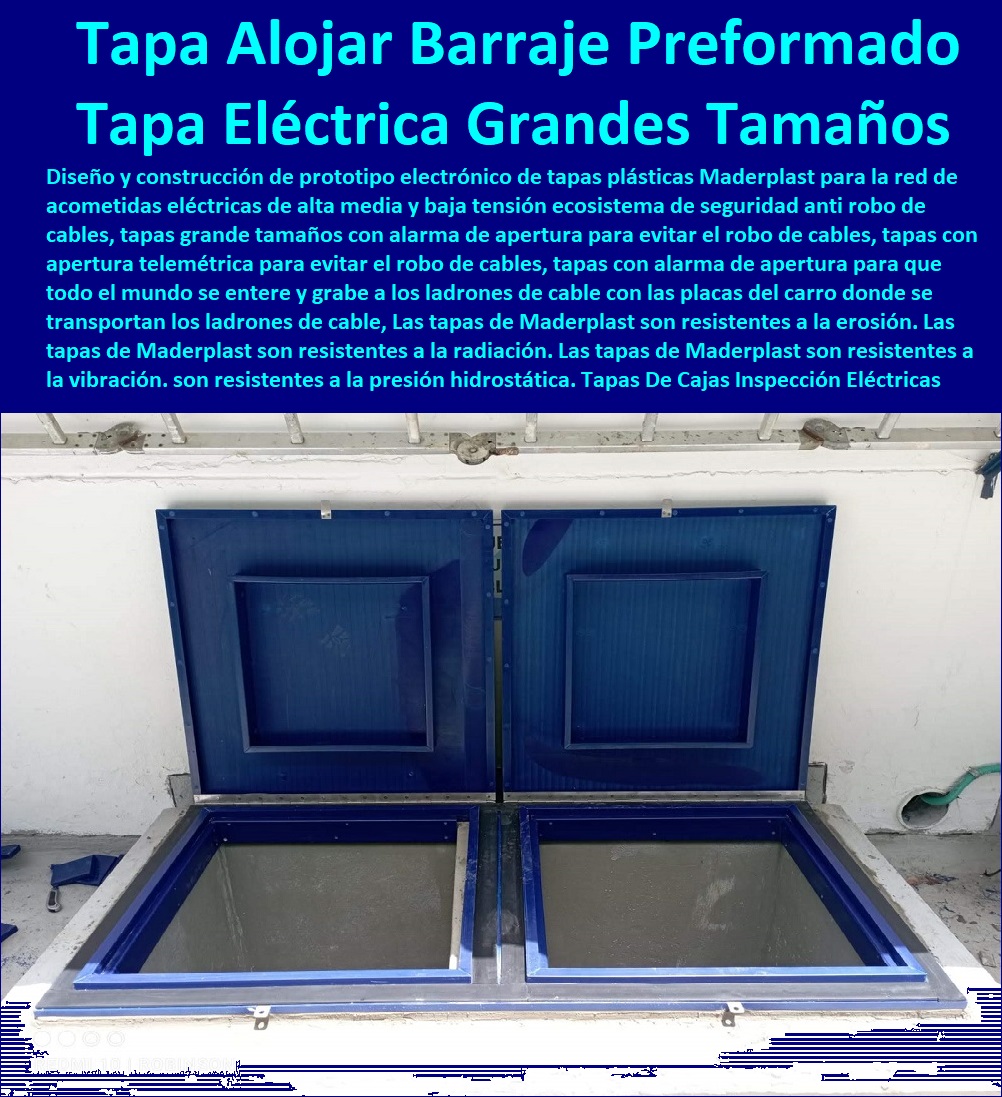 Tapas De Cajas Inspección Eléctricas Tapa Grandes Tamaños Maderplast 0 Tapa Cajas de Inspección Eléctrica y peatonales como la CS 276 0 Tapa Caja Para Alojar Barraje Preformado De Mt Cs281 0 cajas de inspección en concreto precio 0 Tapa caja 0 Tapas De Cajas Inspección Eléctricas Tapa Grandes Tamaños Maderplast 0 Tapa Cajas de Inspección Eléctrica y peatonales como la CS-276´ 0  Fábrica  De Materiales Para Redes Eléctricas´ 0 Suministro E Instalación´ Proveedor Distribuidor´ Tapas Para Cajas De Redes Eléctricas´ 0  Plaquetas De Señalización Canalizaciones Eléctricas 0 Gabinetes De Exteriores 0 Gabinetes Para Tableros Eléctricos 0 Separadores Distanciadores De Cables Del Alta Y Media Tensión 0 Escaleras Aislantes Eléctricas 0 Crucetas De Postes Redes De Alta Y Media Tensión 0 Insonorización De Turbinas Y Plantas Generadoras De Electricidad 0 Charnela Compuerta De 0 Tapas Para Pozos De Inspección Tapa Caja Para Alojar Barraje Preformado De Mt Cs281´ 0 cajas de inspección en concreto precio´ 0 Tapa caja 0