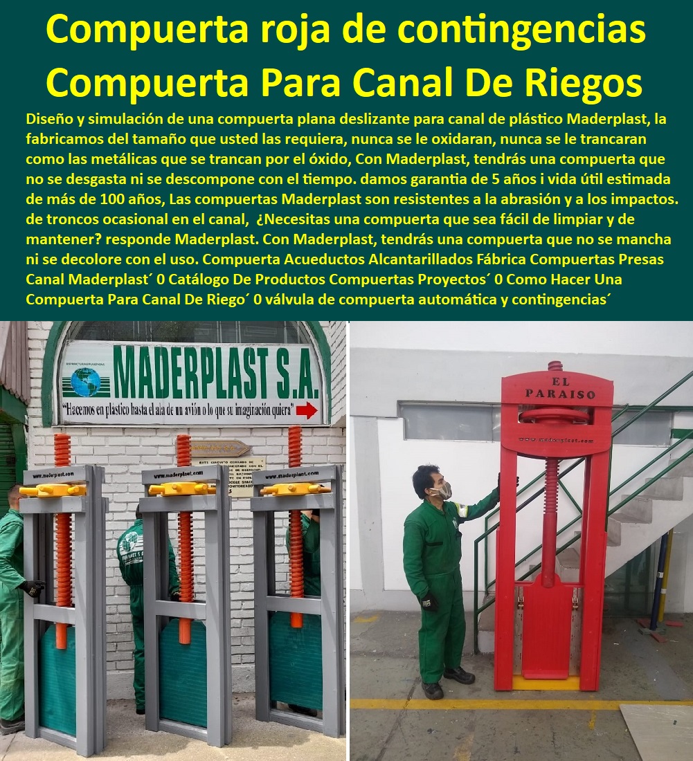 Compuerta Acueductos Alcantarillados Fábrica Compuertas Presas Canal Maderplast 0 Catálogo De Productos Compuertas Proyectos 0 Como Hacer Una Compuerta Para Canal De Riego 0 válvula de compuerta automática y contingencias 0 Compuerta mecanica Compuerta Acueductos Alcantarillados Fábrica Compuertas Presas Canal Maderplast´ 0  PRODUCTOS PARA EMPRESAS DE ACUEDUCTOS Y ALCANTARILLADOS 0  Accesorios para Acueducto y alcantarillado´, 0  Comercio al por mayor de materiales de construcción alcantarillados´, 0  Conjunto de materiales o tanques´ proveedor mayorista´, 0  procesos de compras y contratación´ fábrica fabricantes´, 0  diseño y construcción de acueductos 0 diseño y construcción de alcantarillados´, 0  Registro de Proveedores´ proveedor mayorista´, 0  sistemas de alcantarillado, pluvial y el sanitario.´, 0  Conjunto de materiales hasta las redes de distribución´, 0  Registro de Proveedores´ proveedor mayorista´, 0  Registro de Proveedores´ proveedor mayorista´, 0  proveedores de productos de presión y material pétreo´, 0  Conjunto de materiales local o secundaria.´, 0  Conjunto de materiales´ accesorios plástico´, 0  Suministros Hidráulicos a fin de garantizar su aptitud´, 0  Contratista o proveedor de las características´, 0  seleccionar proveedor para proyecto´ prefabricados´, 0  Prefabricados para la construcción de vías redes de acueducto y alcantarillado´, 0  Matrícula De Proveedores´ accesorios plástico´, 0  Catálogo De Productos Compuertas Proyectos´ 0 Como Hacer Una Compuerta Para Canal De Riego´ 0 válvula de compuerta automática y contingencias´ 0 Compuerta mecanica