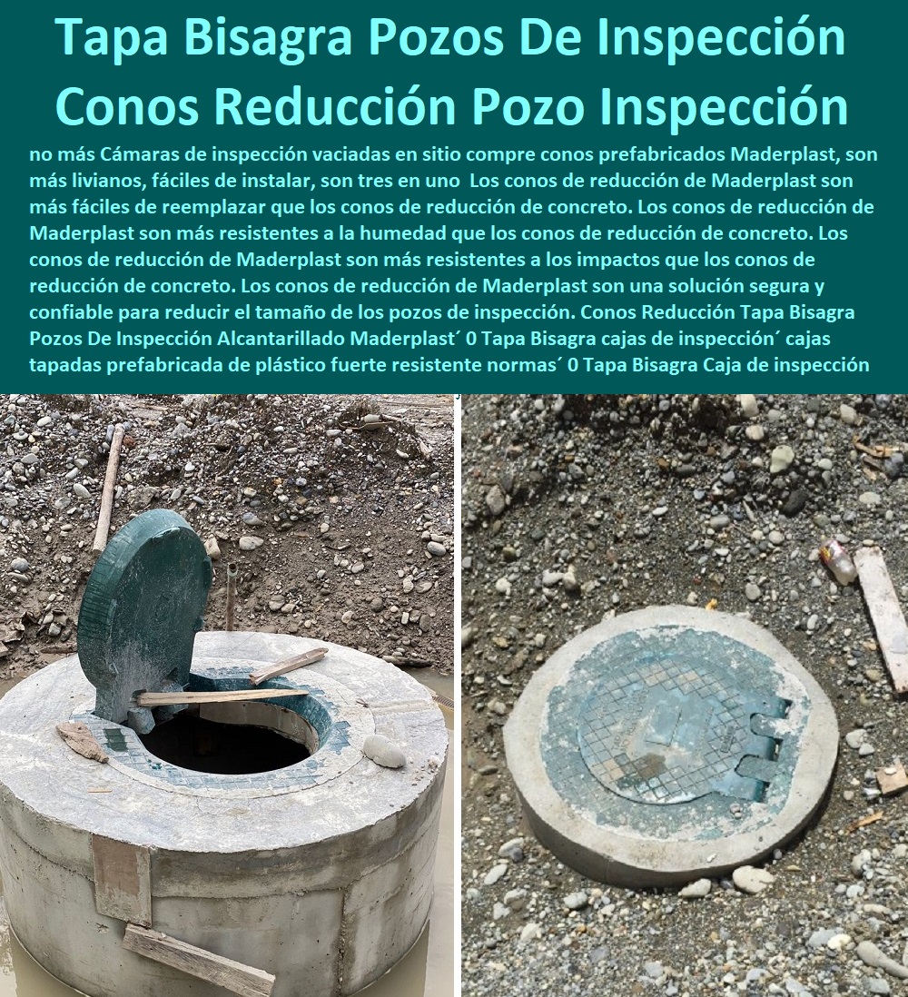 Conos Reducción Tapa Bisagra Pozos De Inspección Alcantarillado Maderplast 0 Tapa Bisagra cajas de inspección cajas tapadas prefabricada de plástico fuerte resistente normas 0 Tapa Bisagra Caja de inspección 60x60 cm incluye Tapa Bisagra Pozo Conos Reducción Tapa Bisagra Pozos De Inspección Alcantarillado Maderplast´ 0 0 PRODUCTOS PARA EMPRESAS DE ACUEDUCTOS Y ALCANTARILLADOS 0 La Infraestructura de Alcantarillado´ fábrica fabricantes´, 0  accesorios para acueductos, alcantarillados´, 0  diversos materiales elementos de diseño de acueductos´, 0  Productos para Acueducto y alcantarillado en polipropileno´, 0  Redes De Acueductos´, 0  Registro de Proveedores´ fábrica fabricantes´, 0  Directorio de Proponentes´ distribuidor importador´, 0  sistemas de alcantarillado, descarga final´, 0 alcantarillado elementos plantas de tratamiento´, 0  Proveedores y Contratistas. empresa de acueducto, alcantarillado´, 0  sistec acueducto´ materiales y elementos prefabricados´, 0  especificación técnica de acueducto y alcantarillado´, 0  operación y mantenimiento de redes de acueducto y alcantarillado pdf´, 0  Escaleras, Escalones´, 0  Registro de Proveedores´ fábrica fabricantes´, 0  Redes De Tapas Rejillas Válvulas 0 Redes De Compuertas, 0´, 0  tipos de redes de acueducto´ productos listos de plástico´, 0  alcantarillado elementos interceptores emisores´, 0  Redes De Plantas De Tratamientos De Agua´, 0  planos de acueducto y alcantarillado de bogotá´, 0  Proveedores. Sistema de Información´ materiales´, 0  Tuberías, Accesorios Para Acueductos  Alcantarillados´, 0  seleccionar proveedor para proyecto´ prefabricados´, 0  Tapa Bisagra cajas de inspección´ cajas tapadas prefabricada de plástico fuerte resistente normas´ 0 Tapa Bisagra Caja de inspección 60x60 cm incluye  Tapa Bisagra Pozo