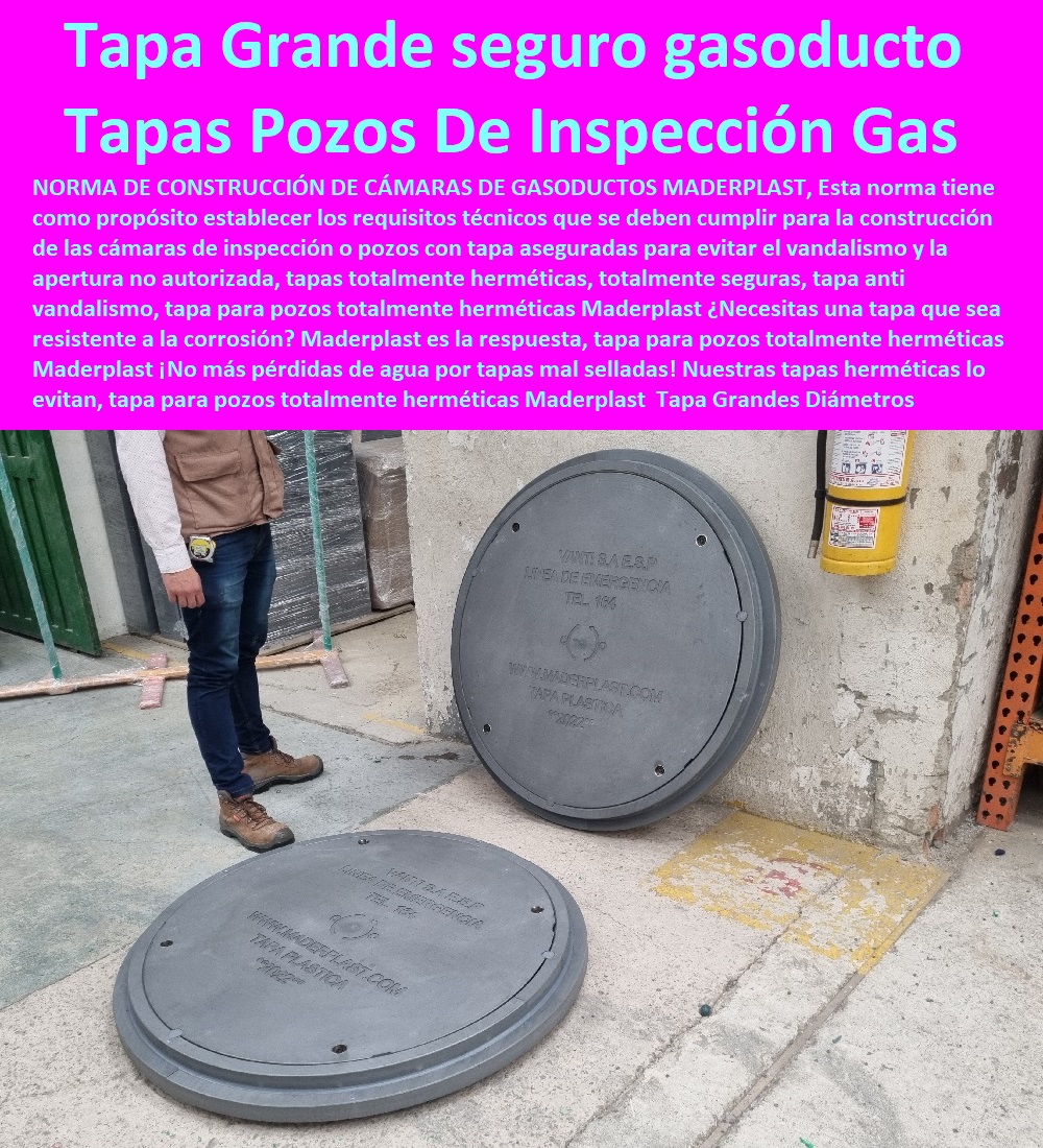 Tapa Grandes Diámetros Tapas Pozos De Inspección Alcantarillado Maderplast 0 Tapa Grandes con seguro Cámaras y cajas de inspección Fabricamos aros 0 Tapa Grandes con seguro cámaras de inspección circulares prefabricadas Resistencia Compresión 0 PRODUCTOS PARA EMPRESAS DE ACUEDUCTOS Y ALCANTARILLADOS 0  Proceso de Inscripción de Proveedores´, 0  Los elementos de diseño para acueductos y alcantarillados´, 0  sistemas de alcantarillado, colectores,´, 0  Proveedores y contratistas EPM´ proveedor mayorista´, 0  Proveedores y Contratistas´ distribuidor importador´, 0  alcantarillado elementos estaciones de bombe´, 0  Accesorios para Acueducto y alcantarillado´, 0  Proveedores y contratistas´ productos listos de plástico´, 0  Conjunto de materiales que conducen el agua potable´, 0  Registro de proveedores y contratistas´ fábrica fabricantes´, 0  precios apu manual para el cálculo de redes de alcantarillado´, 0  guía de diseño y construcción de alcantarillados´, 0  repuestos y refacciones operación y mantenimiento de redes de acueducto y alcantarillado´, 0  alcantarillado elementos  descarga final´, 0  procesos de contratación de la empresa, diseño y desarrollo´, 0  Tapa Grandes Diámetros Tapas Pozos De Inspección Alcantarillado Maderplast´ 0 Tapa Grandes con seguro Cámaras y cajas de inspección Fabricamos aros,´ 0 Tapa Grandes con seguro  cámaras de inspección circulares prefabricadas Resistencia Compresión