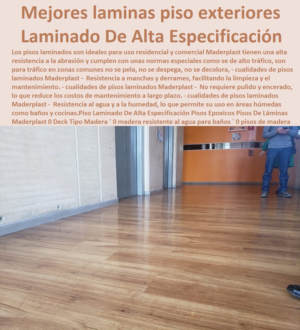 Piso Laminado De Alta Especificación Pisos Epoxicos Pisos De Láminas Maderplast 0 Deck Tipo Madera 0 madera resistente al agua para baños 0 pisos de madera 0 deck de madera exterior 0 Cuál es la mejor madera para decks o pisos exteriores Piso Laminado De Alta Especificación Pisos Epoxicos Pisos De Láminas Maderplast 0 Deck Tipo Madera ´ 0 0 PISOS MADERA PLÁSTICA MADERPLAST 0 FÁBRICA PROVEEDOR SUMINISTRO E INSTALACION PISO DECK LISTÓN MADERA 0 PISO DE MADERA PLÁSTICA 0 pisos anti caídas de plástico Maderplast 0 Aislamiento térmico: Proporciona un aislamiento térmico adicional en las cubiertas marinas. ´ - 0 La mejor calidad de maderas finas madera Maderplast 0 Resistencia al fuego: Son ignífugos, lo que los hace seguros en caso de incendio. ´ - 0 pisos anti humedad de plástico Maderplast 0 Resistencia a la corrosión: No se oxidará ni se corroerá con el paso del tiempo. ´ - 0 La mejor calidad de pisos es Maderplast 0 Fácil instalación: La tarima se instala de manera sencilla, ahorrando tiempo y esfuerzo. ´ - 0 Pisos Radiantes Suelos Cubiertos Con Maderplast 0  Pisos de diseño ́ - 0 pisos anti resbaladizas de plástico Maderplast 0  Baja conductividad térmica: No se calientan demasiado bajo el sol, lo que los hace cómodos para caminar descalzo. ´ -madera resistente al agua para baños ´ 0 pisos de madera ´ 0 deck de madera exterior ´ 0 Cuál es la mejor madera para decks o pisos exteriores