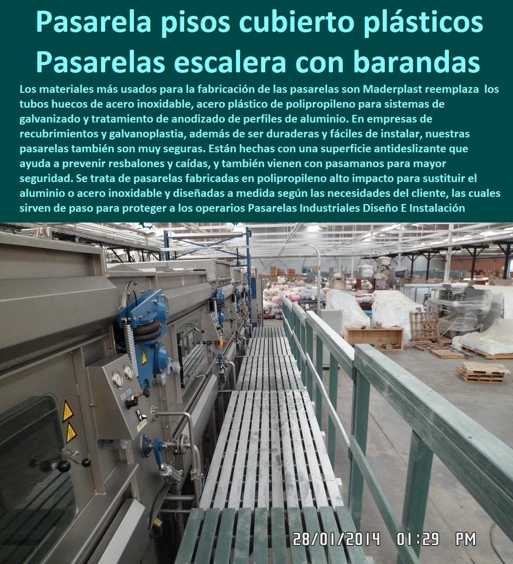 Pasarelas Industriales Diseño E Instalación  PISOS INDUSTRIALES MADERPLAST 0 Rejillas Industriales Maderplast 0 Pisos Industriales Poliméricos 0 Pisos Industriales Y Construcciones 0 Sistemas para pisos industriales 0 Pisos Industriales Para zonas húmedas 0 Piso Epoxico Precio M2 0 Rejillas Para Pisos Industriales´ plástico 0 Diseño De Pisos Industriales De Concreto 0 Pisos Industriales De Concreto´ plástico 0 Resistencia De Concreto Para Pisos Industriales 0 Piso Poliuretano Comex Precio 0 Piso Industrial Precio´ plástico 0 Poliuretano Para Pisos De Madera 0 Piso Para Bodega 0 Pisos Industriales De Concreto´ plástico 0 Piso Polimérico´ plástico 0 Pasarela A Medida Inoxidables Maderplast 0 Pasarela y barandilla 0 pasarela metálica pisos suelos cubiertas plásticas 0 pasarela metálica pisos cubiertos con plásticos 0 escalera con baranda PP Pasarelas Industriales Diseño E Instalación Pasarela A Medida Inoxidables Maderplast ´ 0 Pasarela y barandilla ´ 0 pasarela metálica pisos suelos cubiertas plásticas ´ 0 pasarela metálica´ pisos cubiertos con plásticos ´ 0 escalera con baranda PP