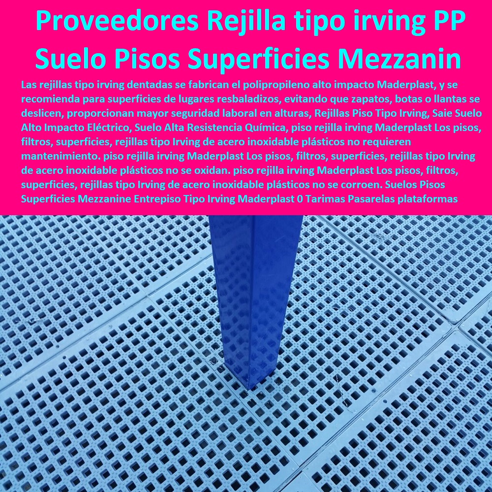 Suelos Pisos Superficies Mezzanine Entrepiso Tipo Irving Maderplast 0 Tarimas Pasarelas plataformas Elevadas 0 rejillas pisos de plataformas  PISOS INDUSTRIALES MADERPLAST 0 Rejillas Industriales Maderplast 0 Piso Poliuretano Precio´ plástico 0 Piso Epoxico Precio Colombia 0 Poliuretano Para Pisos De Cemento´ plástico 0 Norma Para Pisos Industriales´ plástico 0 Pisos Industriales Para plantas de tratamiento 0 Pisos Industriales De Concreto Pdf 0 Diseño De Pisos Industriales´ plástico 0 Pisos Industriales Epoxy 0 Pisos Industriales Bogotá 0 Piso Epóxico Homecenter´ Maderplast 0 Piso Epóxico Colombia 0 Piso Epóxico Ficha Técnica 0 Memoria De Cálculo Piso Industrial 0 Pisos Para Bodegas Industriales 0 Piso Epoxico Precio M2 0 Poliuretano Para Pisos Comex´ plástico 0 Manual De Diseño De Pisos Industriales Pdf 0 Tipos De Pisos Industriales escaleras pasillos 0 Rejilla Pultrusionada Industrial Color azul 0 Proveedores de Rejilla tipo irving PP Suelos Pisos Superficies Mezzanine Entrepiso Tipo Irving Maderplast 0 Tarimas Pasarelas plataformas Elevadas 0 rejillas pisos de plataformas escaleras pasillos 0 Rejilla Pultrusionada Industrial Color azul 0 Proveedores de Rejilla tipo irving PP