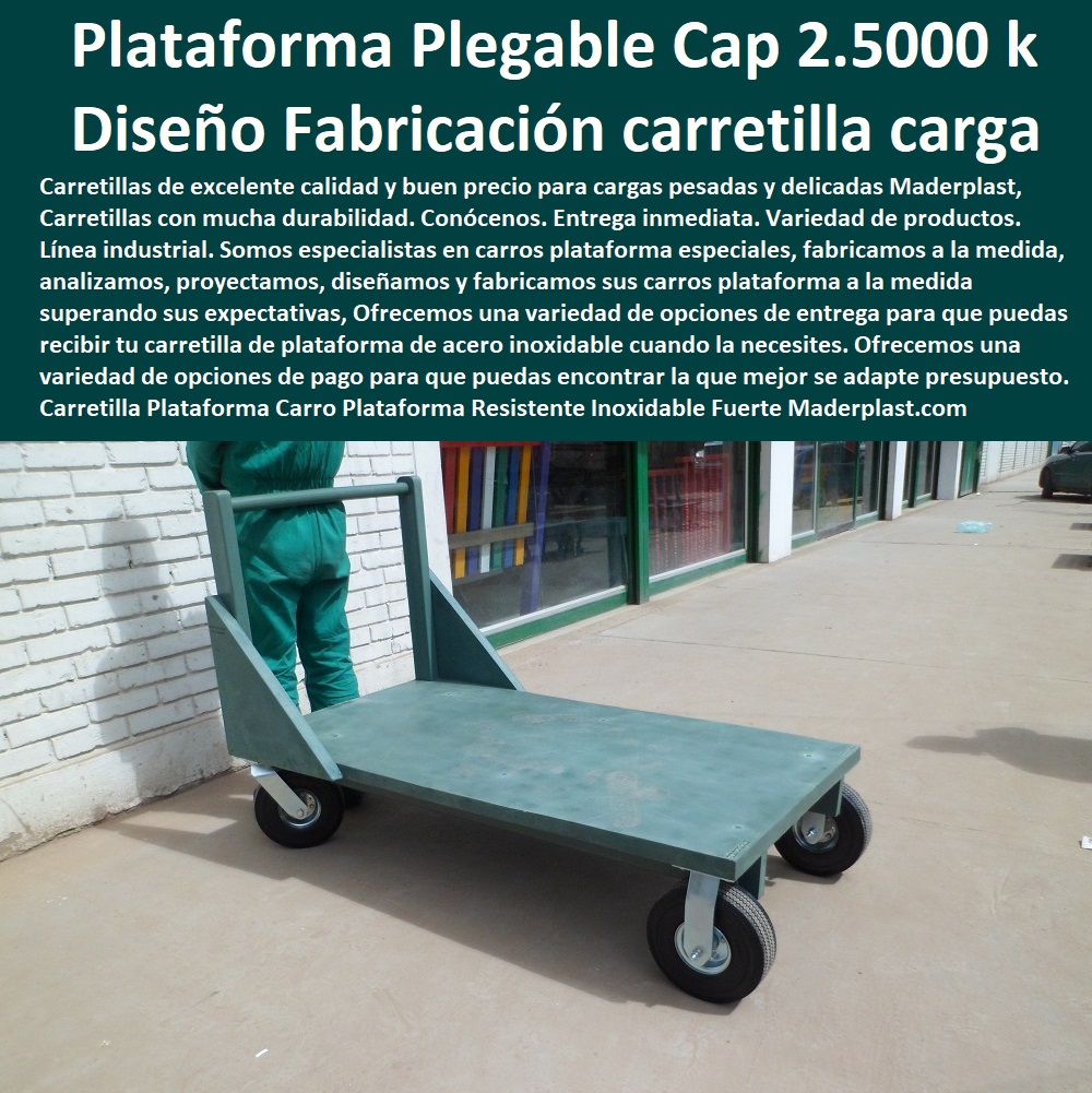 F brica De Carrito De Transporte Maderplast 0 Carretillas