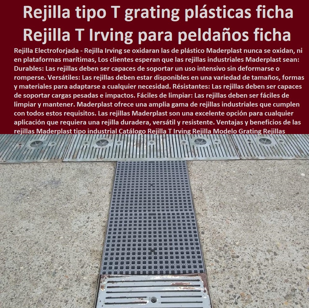 Catálogo Rejilla T Irving Rejilla Modelo Grating Rejillas Diseños ficha técnica Maderplast 0 brochure precios irving 0 rejillas tipo T grating plásticas ficha técnica 0  FÁBRICA DISTRIBUIDOR COMPRAR VENTA SUMINISTRO E INSTALACION REJILLAS INDUSTRIALES 0 REJILLAS PLÁSTICAS FUERTES 0 CANALETAS CON REJILLAS PEATONALES 0 "en línea" 0 "comprar" 0 Rejillas de drenaje para aguas pluviales 0 Terraza 0 Internet 0 Cárcamos de hormigón para drenaje de alta capacidad 0 Instalaciones de captación y evacuación de aguas residuales 0 Promoción 0 Compras online 0 Componentes de sistemas de drenaje y saneamiento 0 Cárcamos para desagües 0 Comprar 0 Rejillas De Aluminio 0 Rejillas De Acero Inoxidable 0 Cárcamos para patios 0 Rejilla Plástica Sobre Medidas 0 Rejillas De Techo 0 Rejillas De Extracción 0 Cárcamos de alta capacidad para aguas pluviales 0 Cárcamos prefabricados para aguas residuales 0 Venta por internet 0 "cárcamos" 0 Rejillas de acero inoxidable para desagües 0 compra de rejillas, cárcamos y canaletas 0 Rejillas para drenaje de aguas pluviales 0 compra de rejillas, cárcamos y canaletas 0 Rejillas De Protección 0 Rejillas antideslizantes para desagües 0 rejilla tipo T peldaños ficha técnica 0 rejillas tipo T grating plásticas 0 Catálogo Rejilla T Irving Rejilla Modelo Grating Rejillas Diseños ficha técnica Maderplast 0 brochure precios irving 0 rejillas tipo T grating plásticas ficha técnica 0 rejilla tipo T peldaños ficha técnica 0 rejillas tipo T grating plásticas