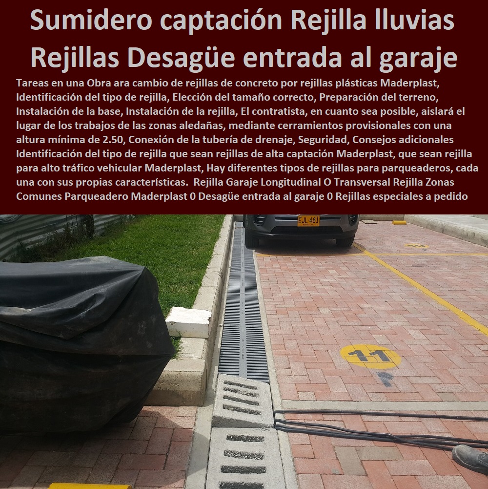 Rejilla Garaje Longitudinal O Transversal Rejilla Zonas Comunes Parqueadero Maderplast 0 Desagüe entrada al garaje 0  FÁBRICA DISTRIBUIDOR COMPRAR VENTA SUMINISTRO E INSTALACION REJILLAS INDUSTRIALES 0 REJILLAS PLÁSTICAS FUERTES 0 CANALETAS CON REJILLAS PEATONALES 0 Rejillas De Pared 0 Rejillas De Techo 0 Rejillas De Suelo 0 Rejillas De Aire 0 Rejillas De Extracción 0 Rejillas De Impulsión 0 Rejillas Decorativas 0 "Rejillas Plásticas Para Baño" 0 "Rejillas Plásticas Para Cocina" 0 "Rejillas Plásticas Para Garaje" 0 "Rejillas Plásticas Para Conductos" 0 "Rejillas Plásticas Para Ventanas" 0 "Rejillas Plásticas Para Paredes" 0 Tipos De Rejillas De Pvc 0 Tipos De Rejillas De Aluminio 0 Tipos De Rejillas De Acero Inoxidable 0 Tipos De Rejillas 0 Tipos De Rejillas Plásticas 0 Reja plástica inoxidable 0 Mallas plástica inoxidable 0 Parrilla plástica inoxidable 0 Enrejado plástico inoxidable 0 Red plástica inoxidable 0 Marketplace 0 Cárcamos para jardines 0 Rejillas De Impulsión 0 Canaletas de acero galvanizado para jardines 0 Rejillas antideslizantes para desagües 0 Locales comerciales 0 Red plástica inoxidable 0 Aguas pluviales 0 Rejilla Plástica Para Piscina 0 Rejillas especiales a pedido 0 cárcamo rejilla entrada sótano anti ruido 0 Sumideros de captación de aguas lluvias Transversales 0 Rejilla Garaje Longitudinal O Transversal Rejilla Zonas Comunes Parqueadero Maderplast 0 Desagüe entrada al garaje 0 Rejillas especiales a pedido 0 cárcamo rejilla entrada sótano anti ruido 0 Sumideros de captación de aguas lluvias Transversales 0