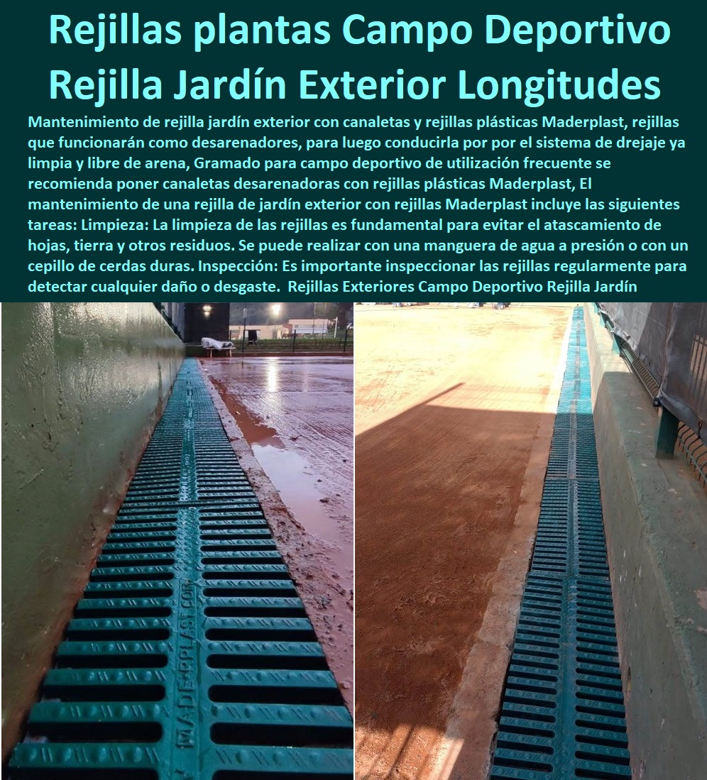 Rejillas Exteriores  FÁBRICA DISTRIBUIDOR COMPRAR VENTA SUMINISTRO E INSTALACION REJILLAS INDUSTRIALES 0 REJILLAS PLÁSTICAS FUERTES 0 CANALETAS CON REJILLAS PEATONALES 0 Tipos De Rejillas De Acero Inoxidable 0 Cárcamos para pisos 0 rejillas, cárcamos y canales de desagüe 0 En línea 0 "cárcamos industriales" 0 Rejillas De Pared 0 Rejillas de drenaje 0 "dispositivos de captación y conducción de flujos líquidos" 0 Drenaje 0 Rejillas de drenaje para aguas pluviales de acero inoxidable 0 Aguas residuales 0 Canaletas para jardines 0 Rejillas para patios 0 Rejillas Decorativas 0 Rejillas de drenaje para aguas pluviales 0 Web 0 "elementos de drenaje y saneamiento" 0 Rejillas para pisos 0 Cárcamos de alta capacidad para aguas pluviales 0 Pavimentos 0 Enrejado plástico inoxidable 0 Cárcamos prefabricados para aguas residuales de acero galvanizado 0 Canaletas de aluminio para terrazas con protección antideslizante 0 Calles 0 Venta en línea 0 Reembolso 0 Oferta 0 Rejillas para terrazas 0 "Rejillas Plásticas Para Cocina" 0 Rejillas de plástico para patios Campo Deportivo Rejilla Jardín Exterior Longitudinal Lateral Maderplast 0 Rejillas alto trafico pesado diseño y desarrollo Campo Deportivo 0 rejilla acero galvanizado Campo Deportivo 0 rejilla para plantas Campo Deportivo Rejas 0 Rejillas Exteriores Campo Deportivo Rejilla Jardín Exterior Longitudinal Lateral Maderplast 0 Rejillas alto trafico pesado diseño y desarrollo Campo Deportivo 0 rejilla acero galvanizado Campo Deportivo 0 rejilla para plantas Campo Deportivo Rejas 0 