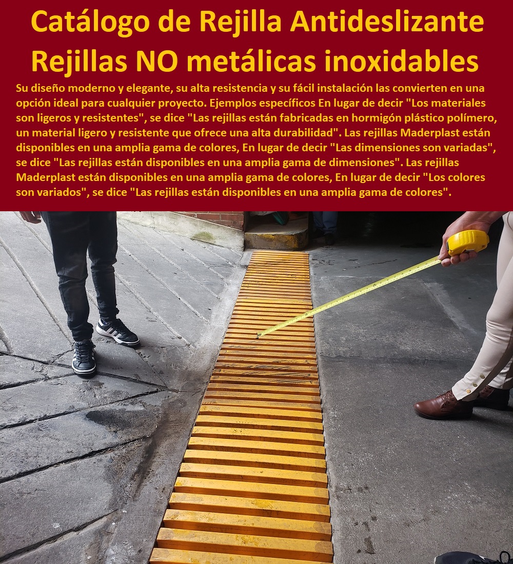 Rejillas Vehiculares Peatonales Rejilla Entrada Sótanos Parqueadero Maderplast 0 rejilla tipo t precio 0 Rejillas metálicas y Rejillas NO metálicas inoxidables 0 Catálogo Colrejillas pdf acero inoxidable 0 Catálogo de Rejilla Antideslizante 0 Rejillas Vehiculares Peatonales Rejilla Entrada Sótanos Parqueadero Maderplast 0 rejilla tipo t precio 0 Rejillas metálicas y Rejillas NO metálicas inoxidables 0 FÁBRICA DISTRIBUIDOR COMPRAR VENTA SUMINISTRO E INSTALACION REJILLAS INDUSTRIALES 0 REJILLAS PLÁSTICAS FUERTES 0 CANALETAS CON REJILLAS PEATONALES 0 Reja plástica inoxidable 0 Venta a distancia 0 "rejillas" 0 Canaletas de drenaje 0 Canaletas para patios 0 Online 0 Canaletas de acero galvanizado para jardines 0 Rejillas de desagüe para patios de plástico 0 "cárcamos" 0 "venta a distancia" 0 "cárcamos para aguas residuales". 0 "rejillas" 0 Rejillas De Pvc 0 Cárcamos 0 Canaletas de aluminio para terrazas 0 Cárcamos prefabricados para aguas residuales 0 Descuento 0 "Rejillas Plásticas Para Baño" 0 Cárcamos de hormigón para drenaje 0 "cárcamos" 0 Remodelaciones 0 Dispositivos de captación y conducción de flujos líquidos 0 Cárcamos para drenaje de aguas pluviales 0 "Rejillas Plásticas Para Paredes" 0 "instalaciones de captación y evacuación de aguas pluviales" 0 "rejillas para drenaje de aguas pluviales" 0 Jardines 0 Envío gratis 0 "rejillas para patios" 0 Fábricas 0 Cárcamos de drenaje 0 Rejillas  Catálogo Colrejillas pdf acero inoxidable 0 Catálogo de Rejilla Antideslizante 0