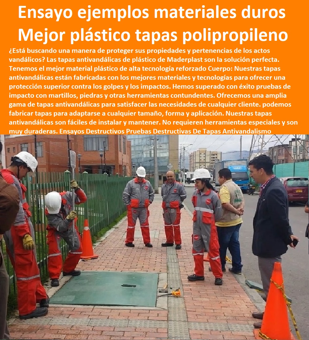 Ensayos Destructivos Pruebas Destructivas De Tapas Antivandalismo Maderplast 0 Los 7 tipos de plástico 0 El mejor plástico polipropileno  MATERIALES MADERPLAST CON SUS FICHAS TECNICAS CARACTERISTICAS Y Materiales Inoxidables 0 Materiales Anticorrosivos 0 Materiales Para Blindajes 0 Materiales De Alto Impacto 0 Material Impermeable  0  esfuerzo puntual plástico Maderplast 0 Resistencia a la Penetración de punzonamiento 0 Materiales de Resistencia Balística 0 el mejor blindaje Maderplast 0 El acero inoxidable 0 acero plástico Maderplast 0 Prueba de resistencia a la corrosión de metales y Maderplast 0 Aplicación de pruebas de aislamiento plástico Maderplast  0  laboratorio resistencia de materiales Plásticos y compresión, 0 Fichas Técnicas De Laboratorio Pruebas Balísticas Todos 0 prueba de flexión en polímeros 0 como saber si es acero quirúrgico o fantasía 0 polipropileno es plástico 0 el mejor plástico Maderplast 0 Prueba de resistencia a la compresión del concreto plástico  0  Características Cualidades Maderplast 0 Ensayo 0 Plásticos Maderplast 0 Laboratorio De Materiales Poliméricos Ensayos Por Medio De 0 el PP es más flexible 0 polipropileno plástico muy duro resistente flexión 0 ejemplos material duro Ensayo 0 Ensayos Destructivos Pruebas Destructivas De Tapas Antivandalismo Maderplast 0 Los 7 tipos de plástico 0 El mejor plástico polipropileno el PP es más flexible 0 polipropileno plástico muy duro resistente flexión 0 ejemplos material duro Ensayo