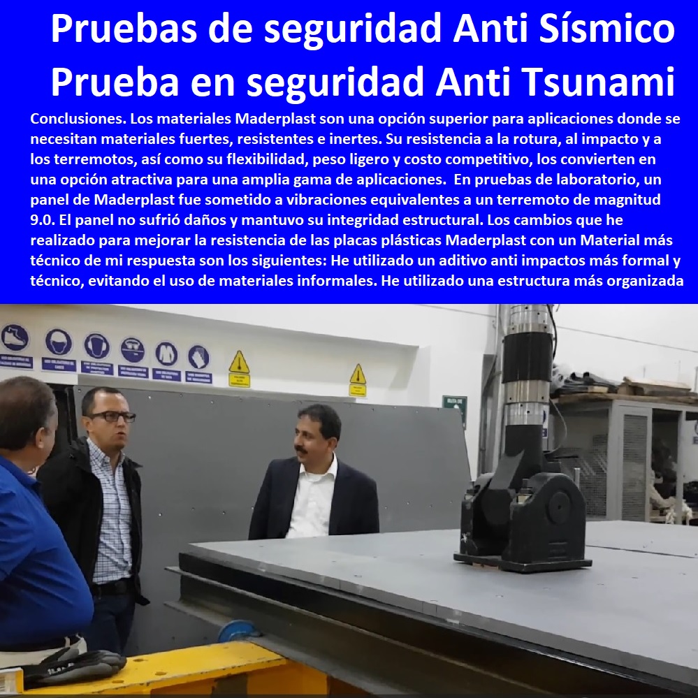 Materiales Indestructibles Ensayos Anti Sísmico Anti Tsunami Anti Huracanes Maderplast 0 Pruebas de seguridad química y de materiales 0 Pruebas de seguridad química y de materiales 0 nuevos materiales más sostenibles y fáciles trabajar Placas 00 Materiales Indestructibles Ensayos Anti Sísmico Anti Tsunami Anti Huracanes Maderplast 0 Pruebas de seguridad química y de materiales 0  MATERIALES MADERPLAST CON SUS FICHAS TECNICAS CARACTERISTICAS Y El Mejor Plástico Polipropileno A Las Roturas  0  Ensayos No destructivos 0 Laboratorio de Materiales Poliméricos Plástico Maderplast  0 Propiedades De Los Materiales Maderplast, Pruebas Maderplast De Campo 0 Fichas Técnicas Maderplast 0 Pruebas De Laboratorio  0  Propiedades Ataque Químico Del Polipropileno 0 Módulo De Elasticidad 0 Flexión Y Memoria Plástica Maderplast 0 Plásticos De Ingeniería Pruebas Y Ensayo Propiedades 0 Este Polímero Maderplast Tiene Mejores Propiedades Mecánicas 0 Módulo De Elasticidad Del Polipropileno  0  0 Ensayos de compresión de plásticos estructurales 0 el plástico es conductor o aislante del calor 0 Máquina de corte para cortar láminas de 0 excelentes propiedades resistencia al impacto 0 Resultados de la prueba de resistencia balística sobre planchas  0 ¿Qué es la prueba de abrasión? 0 propiedades mecánicas de los plásticos pdf 0 Pruebas de seguridad química y de materiales 0 nuevos materiales más sostenibles y fáciles trabajar Placas 00