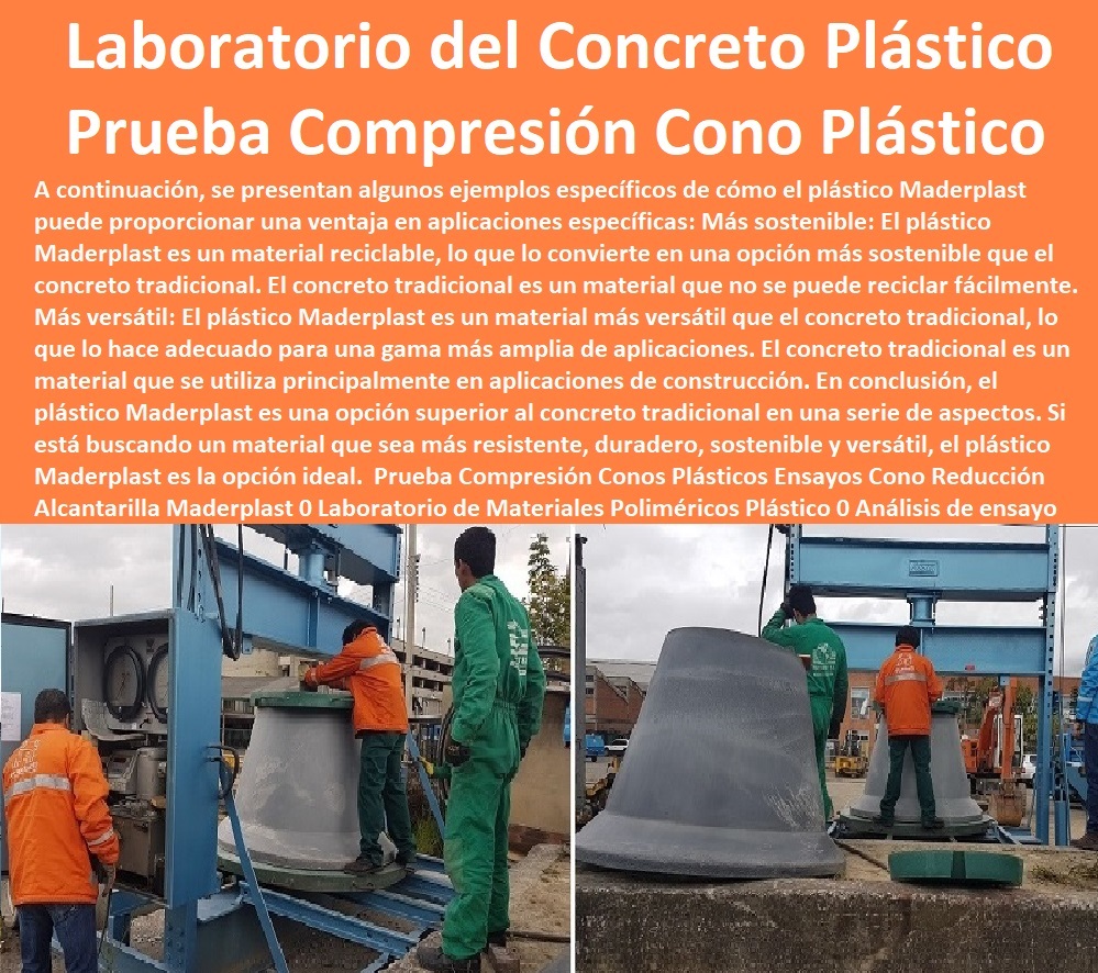 Prueba Compresión Conos Plásticos Ensayos Cono Reducción Alcantarilla Maderplast 0 Laboratorio de Materiales Poliméricos Plástico 0  MATERIALES MADERPLAST CON SUS FICHAS TECNICAS CARACTERISTICAS Y El Mejor Plástico Polipropileno A Las Roturas  0  Ensayos No destructivos 0 Laboratorio de Materiales Poliméricos Plástico Maderplast  0 Propiedades De Los Materiales Maderplast, Pruebas Maderplast De Campo 0 Fichas Técnicas Maderplast 0 Pruebas De Laboratorio  0  Propiedades Ataque Químico Del Polipropileno 0 Módulo De Elasticidad 0 Flexión Y Memoria Plástica Maderplast 0 Plásticos De Ingeniería Pruebas Y Ensayo Propiedades 0 Este Polímero Maderplast Tiene Mejores Propiedades Mecánicas 0 Módulo De Elasticidad Del Polipropileno  0  0 Ensayos de compresión de plásticos estructurales 0 el plástico es conductor o aislante del calor 0 Máquina de corte para cortar láminas de 0 excelentes propiedades resistencia al impacto 0 Resultados de la prueba de resistencia balística sobre planchas  0 ¿Qué es la prueba de abrasión? 0 propiedades mecánicas de los plásticos pdf 0 Análisis de ensayo de compresión a material elastómero 0 Concreto Plástico prueba Laboratorio 0 Prueba Compresión Conos Plásticos Ensayos Cono Reducción Alcantarilla Maderplast 0 Laboratorio de Materiales Poliméricos Plástico 0 Análisis de ensayo de compresión a material elastómero 0 Concreto Plástico prueba Laboratorio 0