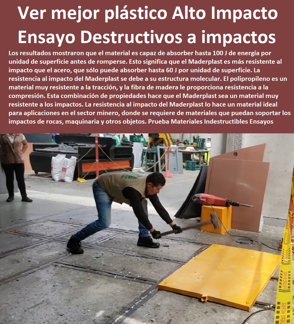 Prueba Materiales Indestructibles Ensayos Destructivos impacto Charpy Izod Maderplast 0 plástico más resistente al fuego en forma natural Alto Impacto 0 Polipropileno PP Alto Impacto 0 el mejor plástico Alto Impacto 0 plástico resistente a golpes 0 Prueba Materiales Indestructibles Ensayos Destructivos impacto Charpy Izod Maderplast 0 plástico más resistente al fuego en forma natural Alto Impacto 0 Polipropileno PP Alto Impacto 0 el mejor plástico Alto Impacto 0 plástico resistente a golpes MATERIALES MADERPLAST CON SUS FICHAS TECNICAS CARACTERISTICAS Y El ensayos destructivos y no destructivos pdf 0 Coeficiente de fricción mediante pruebas superficies plásticas 0 polipropileno ventajas y desventajas 0 resistencia del plástico 0 prueba punzón en plástico Maderplast 0 Crean el primer material indestructible 0 los 7 tipos de plásticos y sus características 0 resistencia al esfuerzo cortante material plástico 0 materiales más duros que existen en el mundo 0 Pruebas Balísticas De Materiales además de otras pruebas 0 Resistencia De Materiales Fricción del suelo plástico 0 Pruebas de seguridad química y de materiales 0 Placas blindaje arquitectónico fabricantes 0 Proceso de punzonado punzonamiento los valores 0 materiales resistentes ejemplos 0 ensayo de impacto 0 materiales anti deslizantes Maderplast 0 resistencia química de los materiales 0 Metales 0 resistentes a la corrosión Acero Plástico Maderplast 0 plásticos aislantes ejemplos. 0 