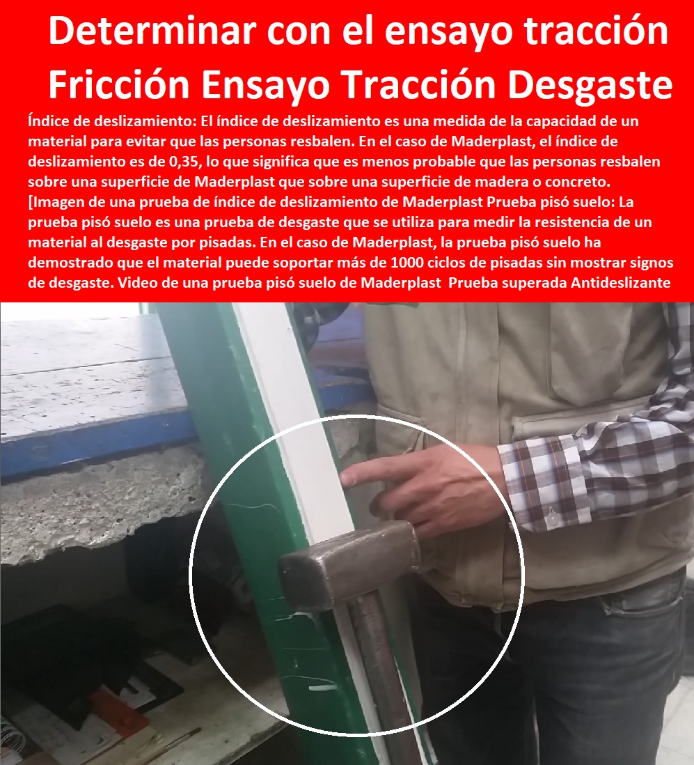 Prueba superada Antideslizante Fricción Ensayo Tracción Desgaste Abrasión Maderplast 0 Material  MATERIALES MADERPLAST CON SUS FICHAS TECNICAS CARACTERISTICAS Y El mejor plástico para mecanizado cnc con alta precisión 0 Cuáles son los plásticos resistentes a sustancias químicas 0 Prueba de compresión triaxial 0 plástico más resistente al fuego de forma natural 0 Materiales de Resistencia Balística 0 el mejor blindaje Maderplast 0 que temperatura soporta el pvc sanitario 0 Cómo Evitar La Corrosión Con Plásticos Maderplast 0 material más resistente del mundo 0 pruebas de plásticos estructurales ensayo de resistencia 0 Ensayos de tracción de plásticos estructurales 0 resistencia a la tensión plásticos 0 Así son los materiales más duros de la Tierra 0 corte de precisión en plástico significativas 0 ensayos pruebas resistencia al desgaste es un Pin-on-disk 0 coeficiente de fricción estática 0 el plástico es frágil o resistente 0 análisis de la resistencia al corte, tracción, flexión 0 Materiales de Resistencia Balística 0 el mejor blindaje Maderplast 0 Soluciones Contra La Corrosión el plástico Maderplast 0 otros que no se oxidan acero plástico Maderplast 0 plástico resistente a golpes 0Más Antideslizante materiales anti deslizantes 0 ensayos pruebas resistencia al desgaste es un Pin on disk 0 Qué se determina con ensayo de tracción 0 Prueba superada Antideslizante Fricción Ensayo Tracción Desgaste Abrasión Maderplast 0 Material Más Antideslizante materiales anti deslizantes 0 ensayos pruebas resistencia al desgaste es un Pin-on-disk 0 Qué se determina con ensayo de tracción