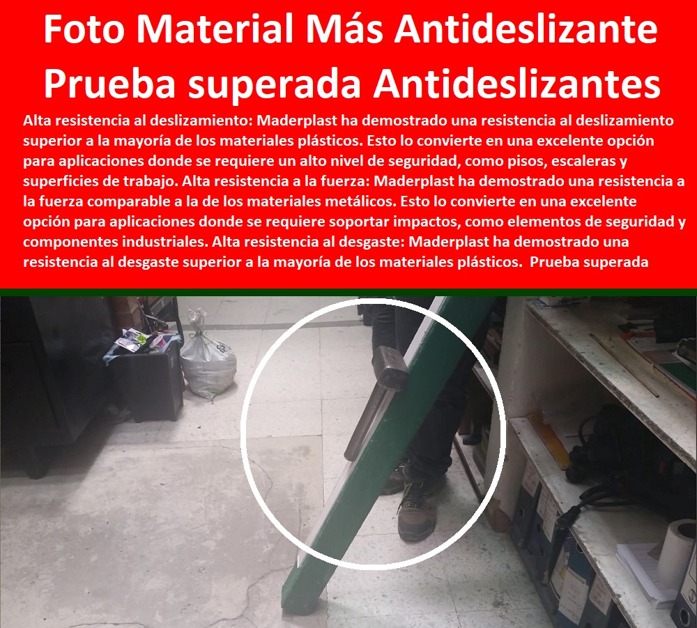 Prueba superada Antideslizante Fricción Ensayo Tracción Desgaste Abrasión Maderplast 0 fatiga de materiales El  MATERIALES MADERPLAST CON SUS FICHAS TECNICAS CARACTERISTICAS Y El mejor plástico para mecanizado cnc con alta precisión 0 Cuáles son los plásticos resistentes a sustancias químicas 0 Prueba de compresión triaxial 0 plástico más resistente al fuego de forma natural 0 Materiales de Resistencia Balística 0 el mejor blindaje Maderplast 0 que temperatura soporta el pvc sanitario 0 Cómo Evitar La Corrosión Con Plásticos Maderplast 0 material más resistente del mundo 0 pruebas de plásticos estructurales ensayo de resistencia 0 Ensayos de tracción de plásticos estructurales 0 resistencia a la tensión plásticos 0 Así son los materiales más duros de la Tierra 0 corte de precisión en plástico significativas 0 ensayos pruebas resistencia al desgaste es un Pin-on-disk 0 coeficiente de fricción estática 0 el plástico es frágil o resistente 0 análisis de la resistencia al corte, tracción, flexión 0 Materiales de Resistencia Balística 0 el mejor blindaje Maderplast 0 Soluciones Contra La Corrosión el plástico Maderplast 0 otros que no se oxidan acero plástico Maderplast 0 plástico resistente a golpes 0Material Más Antideslizante 0 pisos suelos antideslizantes Material Más Antideslizante 0 Material Muy Antideslizante resistencia 0 Prueba superada Antideslizante Fricción Ensayo Tracción Desgaste Abrasión Maderplast 0 fatiga de materiales El Material Más Antideslizante 0 pisos suelos antideslizantes Material Más Antideslizante 0 Material Muy Antideslizante resistencia 0