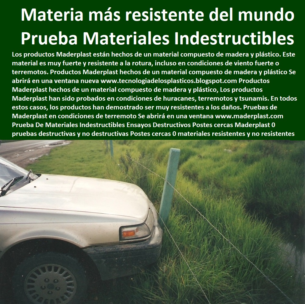 Pruebas De Materiales  MATERIALES MADERPLAST CON SUS FICHAS TECNICAS CARACTERISTICAS Y El mejor plástico para mecanizado cnc con alta precisión 0 Cuáles son los plásticos resistentes a sustancias químicas 0 Prueba de compresión triaxial 0 plástico más resistente al fuego de forma natural 0 Materiales de Resistencia Balística 0 el mejor blindaje Maderplast 0 que temperatura soporta el pvc sanitario 0 Cómo Evitar La Corrosión Con Plásticos Maderplast 0 material más resistente del mundo 0 pruebas de plásticos estructurales ensayo de resistencia 0 Ensayos de tracción de plásticos estructurales 0 resistencia a la tensión plásticos 0 Así son los materiales más duros de la Tierra 0 corte de precisión en plástico significativas 0 ensayos pruebas resistencia al desgaste es un Pin-on-disk 0 coeficiente de fricción estática 0 el plástico es frágil o resistente 0 análisis de la resistencia al corte, tracción, flexión 0 Materiales de Resistencia Balística 0 el mejor blindaje Maderplast 0 Soluciones Contra La Corrosión el plástico Maderplast 0 otros que no se oxidan acero plástico Maderplast 0 plástico resistente a golpes 0Indestructibles Ensayos Destructivos Postes cercas Maderplast 0 pruebas destructivas y no destructivas Postes cercas 0 materiales resistentes y no resistentes Postes cercas 0 Fabrican el material más resistente del mundo PP 0 Pruebas De Materiales Indestructibles Ensayos Destructivos Postes cercas Maderplast 0 pruebas destructivas y no destructivas Postes cercas 0 materiales resistentes y no resistentes Postes cercas 0 Fabrican el material más resistente del mundo PP 0