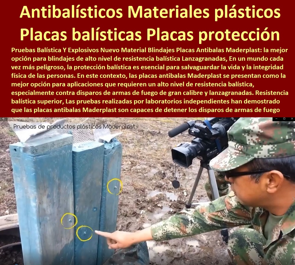 Pruebas De Resistencia Balística Y Explosivos Blindajes Placas Blindadas Maderplast 0 Placas balísticas Placas de protección a prueba de balas Balística 0 Placas materiales balísticos como el Kevlar 0 Antibalísticos Materiales anti Balística 0 Pruebas De Resistencia Balística Y Explosivos Blindajes Placas Blindadas Maderplast 0 Placas balísticas Placas de protección a prueba de balas Balística 0  MATERIALES MADERPLAST CON SUS FICHAS TECNICAS CARACTERISTICAS Y Pruebas Y Ensayos De Laboratorio 0 Mejores Materiales Maderplast 0 Cuál Es El Mejor Material 0 Nuevos Materiales De Construcción 0 Material Resistente Al Fuego 0 plástico resistente a altas temperaturas 0 Cuál es el mejor aislante térmico Placas de yeso laminado (PYL) 0 0 0 Pruebas de tensión en polímeros 0 libros sobre plásticos pdf 0 pruebas de fricción, desgaste y resistencia al desgaste 0 astm f 1306 0 prueba punzón en plástico Maderplast 0 Alternativas 0 resistentes a la corrosión Acero Plástico Maderplast 0 Resistencia a la Penetración 0 0 0 Placas balísticas de protección antibala se pueden importar 0 plástico compuesto más fuerte que el acero 0 Pruebas destructivas de los materiales flexión 0 Descubren por casualidad el CrÓNi 0 Comparación Del Desgaste Por Abrasión en El plástico 0 0 0 De Resistencias Maderplast 0 Las Pruebas De Laboratorio De Los Materiales Nuevos 0 Placas materiales balísticos como el Kevlar 0 Antibalísticos Materiales anti Balística 0