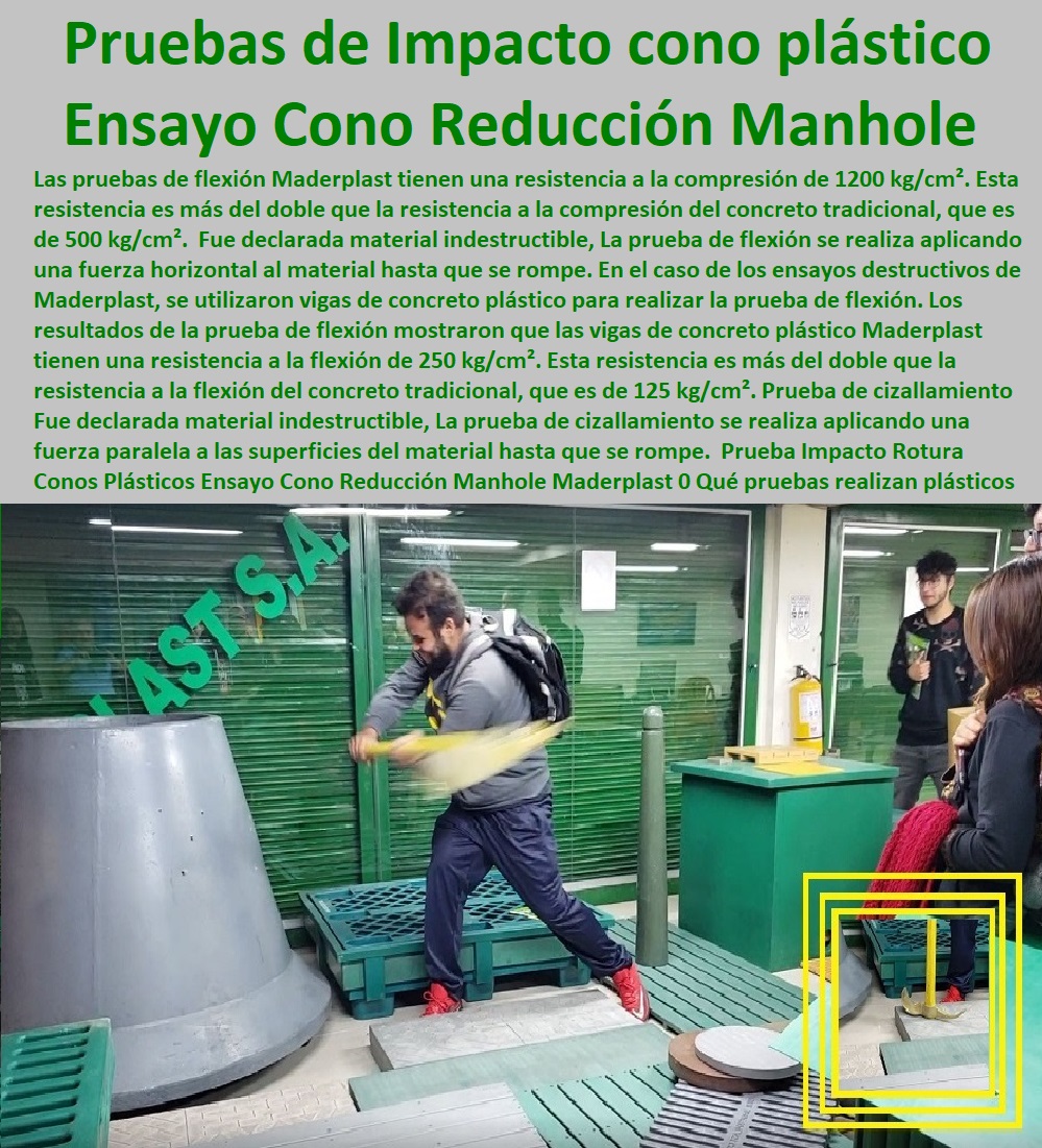 Pruebas Impacto Rotura  MATERIALES MADERPLAST CON SUS FICHAS TECNICAS CARACTERISTICAS Y Materiales Inoxidables 0 Materiales Anticorrosivos 0 Materiales Para Blindajes 0 Materiales De Alto Impacto 0 Material Impermeable  0  esfuerzo puntual plástico Maderplast 0 Resistencia a la Penetración de punzonamiento 0 Materiales de Resistencia Balística 0 el mejor blindaje Maderplast 0 El acero inoxidable 0 acero plástico Maderplast 0 Prueba de resistencia a la corrosión de metales y Maderplast 0 Aplicación de pruebas de aislamiento plástico Maderplast  0  laboratorio resistencia de materiales Plásticos y compresión, 0 Fichas Técnicas De Laboratorio Pruebas Balísticas Todos 0 prueba de flexión en polímeros 0 como saber si es acero quirúrgico o fantasía 0 polipropileno es plástico 0 el mejor plástico Maderplast 0 Prueba de resistencia a la compresión del concreto plástico  0  Características Cualidades Maderplast 0 Ensayo 0 Plásticos Maderplast 0 Laboratorio De Materiales Poliméricos Ensayos Por Medio De 0 Conos Plásticos Ensayo Cono Reducción Manhole Maderplast 0 Qué pruebas se realizan a los plásticos Cono Reducción 0 ensayo compresión Cono Reducción 0 ensayo de Impacto compresión gráfica 0 pruebas de Impacto conos 0 Pruebas Impacto Rotura Conos Plásticos Ensayo Cono Reducción Manhole Maderplast 0 Qué pruebas se realizan a los plásticos Cono Reducción 0 ensayo compresión Cono Reducción 0 ensayo de Impacto compresión gráfica 0 pruebas de Impacto conos 0