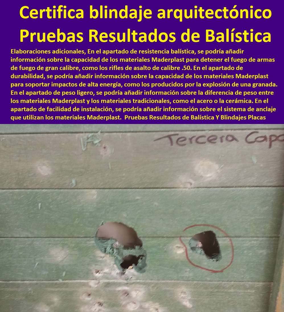 Pruebas Resultados de Balística Y Explosivos Blindajes Placas Blindadas Maderplast 0 Placas con blindaje que rigen las pruebas 0 Placas balísticas de protección antibala certifica el nivel 0 Placas blindaje arquitectónico fabricantes blindaje 0 Pruebas Resultados de Balística Y Explosivos Blindajes Placas Blindadas Maderplast 0 Placas con blindaje que rigen las pruebas 0  MATERIALES MADERPLAST CON SUS FICHAS TECNICAS CARACTERISTICAS Y Materiales Inoxidables 0 Materiales Anticorrosivos 0 Materiales Para Blindajes 0 Materiales De Alto Impacto 0 Material Impermeable  0  esfuerzo puntual plástico Maderplast 0 Resistencia a la Penetración de punzonamiento 0 Materiales de Resistencia Balística 0 el mejor blindaje Maderplast 0 El acero inoxidable 0 acero plástico Maderplast 0 Prueba de resistencia a la corrosión de metales y Maderplast 0 Aplicación de pruebas de aislamiento plástico Maderplast  0  laboratorio resistencia de materiales Plásticos y compresión, 0 Fichas Técnicas De Laboratorio Pruebas Balísticas Todos 0 prueba de flexión en polímeros 0 como saber si es acero quirúrgico o fantasía 0 polipropileno es plástico 0 el mejor plástico Maderplast 0 Prueba de resistencia a la compresión del concreto plástico  0  Características Cualidades Maderplast 0 Ensayo 0 Plásticos Maderplast 0 Laboratorio De Materiales Poliméricos Ensayos Por Medio De 0 Placas balísticas de protección antibala certifica el nivel 0 Placas blindaje arquitectónico fabricantes blindaje 0