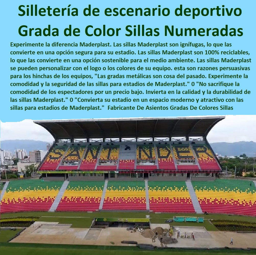  SILLAS GRADERÍAS PARA ESTADIOS 0 SILLONES ASIENTOS BUTACAS 0 CONCHAS DE SILLAS PARA ESPECTÁCULOS 0 SILLAS PLÁSTICA PARA GRADERÍAS DE ESTADIOS 0 SILLAS GRADERÍAS DE RESPALDO ALTA CALIDAD BAJO PEDIDO 0 Sillas De Plástico Para Estadios Económicos 0 Sillas De Plástico Resistentes Para Graderías 0 Asientos De Plástico Para Campos Deportivos Con Garantía 0 Seguridad garantizada sillas asientos bancas gradas 0 Sillas duraderas para campos deportivos 0 detalle clave sillas asientos bancas gradas 0 Sillas de PVC antibacterianas 0 Asientos para parques de béisbol con respaldo alto 0 Graderías de plástico modulares 0 Asientos para gradas de estadios resistentes 0 sillas asientos bancas gradas Diseño curvo 0 sillas asientos bancas gradas que se adapta 0 sillas asientos bancas gradas la anatomía humana 0 Soluciones de asientos sostenibles para espectáculos 0 Sillas de plástico para estadios Fabricante De Asientos Gradas De Colores Sillas Numeradas Coloreadas Maderplast 0 Distribuidor Asientos estadios con plástico reciclado 0 Almacén Asientos estadios con plástico reciclado 0 Silletería escenarios deportivos en polipropileno color 0 Fabricante De Asientos Gradas De Colores Sillas Numeradas Coloreadas Maderplast 0 Distribuidor Asientos estadios con plástico reciclado 0 Almacén Asientos estadios con plástico reciclado 0 Silletería escenarios deportivos en polipropileno color