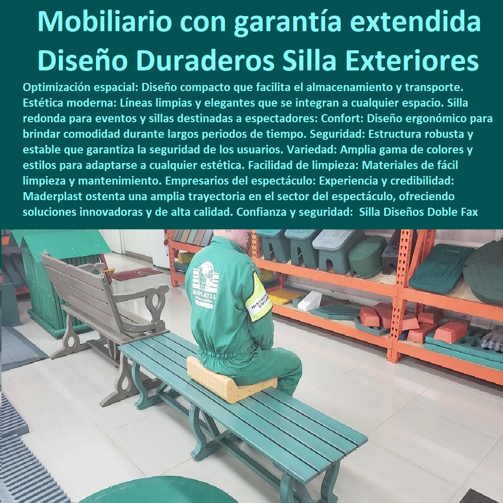  SILLAS GRADERÍAS PARA ESTADIOS 0 SILLONES ASIENTOS BUTACAS 0 CONCHAS DE SILLAS PARA ESPECTÁCULOS 0 SILLAS PLÁSTICA PARA GRADERÍAS DE ESTADIOS 0 SILLAS GRADERÍAS DE RESPALDO ALTA CALIDAD BAJO PEDIDO 0 Sillas con respaldo reclinable 0 Proveedores de sillas y butacas para eventos 0 Asientos para gradas de estadios en México y Centroamérica 0 Asientos para hockey sobre hielo con sistema de calefacción 0 sillas asientos gradas Materiales de alta calidad 0 sillas Madera tratada 0 sillas para resistir la humedad y el ataque de insectos 0 Asientos con sistema de sujeción para bolsos 0 Sillas de HDPE con protección UV 0 Asientos Maderplast para estadios 0 Graderías de fácil mantenimiento para campos deportivos 0  sillas asientos bancas gradas 0 Graderías de plástico reciclado 0 Sillas para graderías en Colombia y Latinoamérica 0 Asientos de plástico para campos deportivos 0 Asientos para pistas de atletismo con sistema de fijación al suelo 0 Fabricantes de graderías 0 Sillas para graderías en Colombia 0 Sillas de plástico para estadios en América España y Europa 0 Silla Diseños Doble Fax Reversibles Duraderos Mesa Eventos De Exterior Maderplast 0 Silla cuadrada para eventos Evento 0 Silla redonda eventos con o sin respaldo 0 Mobiliario con garantía extendida inversión segura 0 Silla con asiento cojines 0 Silla Diseños Doble Fax Reversibles Duraderos Mesa Eventos De Exterior Maderplast 0 Silla cuadrada para eventos Evento 0 Silla redonda eventos con o sin respaldo 0 Mobiliario con garantía extendida inversión segura 0 Silla con asiento cojines 0