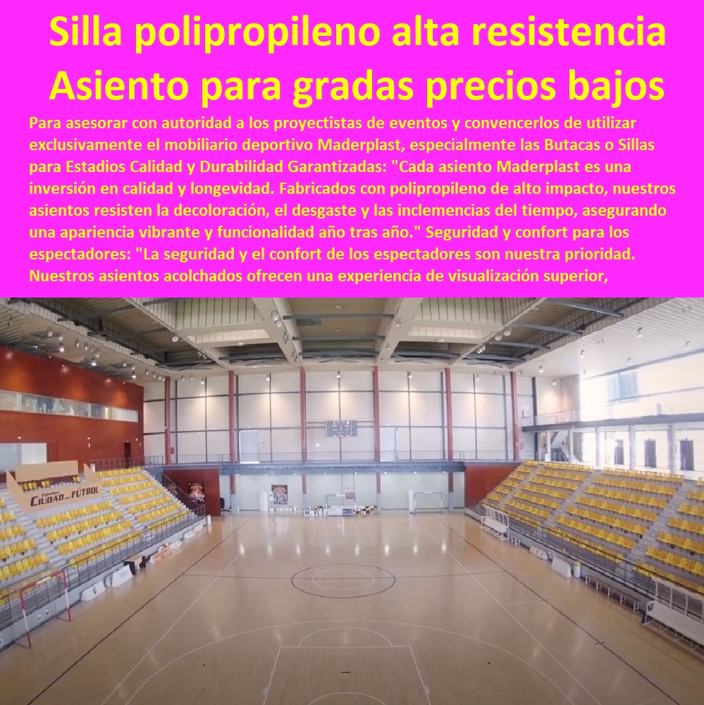 Silletería Tribunas Graderías Estadios Deportivos Asientos Amarillos Maderplast 0 Butaca Vip  SILLAS GRADERÍAS PARA ESTADIOS 0 SILLONES ASIENTOS BUTACAS 0 CONCHAS DE SILLAS PARA ESPECTÁCULOS 0 SILLAS PLÁSTICA PARA GRADERÍAS DE ESTADIOS 0 SILLAS GRADERÍAS DE RESPALDO ALTA CALIDAD BAJO PEDIDO 0 Sillas De Plástico Para Estadios Económicos 0 Sillas De Plástico Resistentes Para Graderías 0 Asientos De Plástico Para Campos Deportivos Con Garantía 0 Seguridad garantizada sillas asientos bancas gradas 0 Sillas duraderas para campos deportivos 0 detalle clave sillas asientos bancas gradas 0 Sillas de PVC antibacterianas 0 Asientos para parques de béisbol con respaldo alto 0 Graderías de plástico modulares 0 Asientos para gradas de estadios resistentes 0 sillas asientos bancas gradas Diseño curvo 0 sillas asientos bancas gradas que se adapta 0 sillas asientos bancas gradas la anatomía humana 0 Soluciones de asientos sostenibles para espectáculos 0 Sillas de plástico para estadios Para Estadios 0 Butaca o silla para estadio con cojín de respaldo 0 Sillas elaboradas en polipropileno alta resistencia 0 asientos gradas precios 00 Silletería Tribunas Graderías Estadios Deportivos Asientos Amarillos Maderplast 0 Butaca Vip Para Estadios 0 Butaca o silla para estadio con cojín de respaldo 0 Sillas elaboradas en polipropileno alta resistencia 0 asientos gradas precios 00