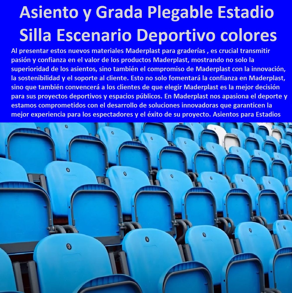 Silletería Tribunas y Graderías Estadios Deportivos Asiento Gradas Azules Maderplast 0 Butaca o silla para estadio acolchados 0 Silla para Escenarios Deportivos sin pérdida de color 0 Asiento De Grada Plegable Estadio 0 Asientos De Plástico PP Silletería Tribunas y Graderías Estadios Deportivos Asiento Gradas Azules Maderplast 0 Butaca o silla para estadio acolchados 0 Silla para Escenarios Deportivos sin pérdida de color 0  SILLAS GRADERÍAS PARA ESTADIOS 0 SILLONES ASIENTOS BUTACAS 0 CONCHAS DE SILLAS PARA ESPECTÁCULOS 0 SILLAS PLÁSTICA PARA GRADERÍAS DE ESTADIOS 0 SILLAS GRADERÍAS DE RESPALDO ALTA CALIDAD BAJO PEDIDO 0 Sillas De Plástico Para Estadios Económicos 0 Sillas De Plástico Resistentes Para Graderías 0 Asientos De Plástico Para Campos Deportivos Con Garantía 0 Seguridad garantizada sillas asientos bancas gradas 0 Sillas duraderas para campos deportivos 0 detalle clave sillas asientos bancas gradas 0 Sillas de PVC antibacterianas 0 Asientos para parques de béisbol con respaldo alto 0 Graderías de plástico modulares 0 Asientos para gradas de estadios resistentes 0 sillas asientos bancas gradas Diseño curvo 0 sillas asientos bancas gradas que se adapta 0 sillas asientos bancas gradas la anatomía humana 0 Soluciones de asientos sostenibles para espectáculos 0 Sillas de plástico para estadios Asiento De Grada Plegable Estadio 0 Asientos De Plástico PP