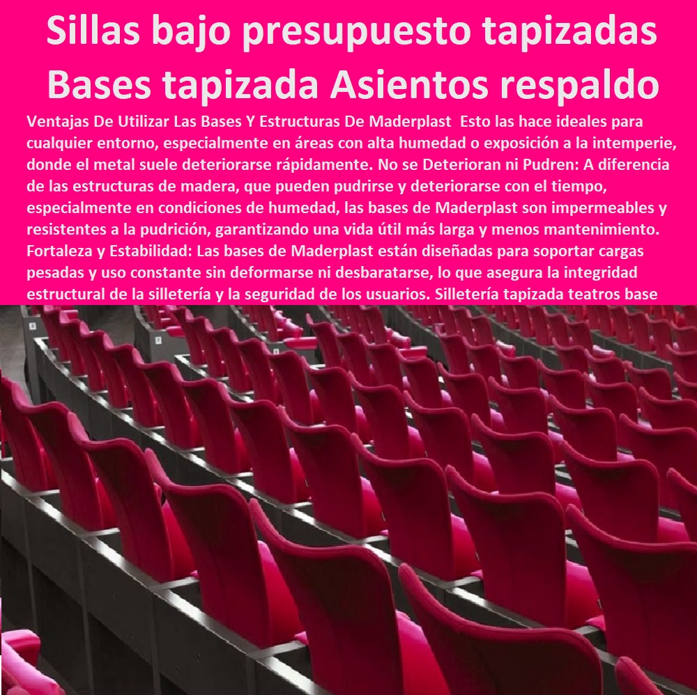 Silletería tapizada teatros base fondo de Asientos respaldo Gradería coliseo Maderplast 0 Silletería para escenarios deportivos bajo costo tapizada 0 asientos de gradas precios tapizada 0 sillas con precio bajo presupuesto tapizada Graderías Roja Silletería tapizada teatros base fondo de Asientos respaldo Gradería coliseo Maderplast 0 Silletería para escenarios deportivos bajo costo tapizada 0  SILLAS GRADERÍAS PARA ESTADIOS 0 SILLONES ASIENTOS BUTACAS 0 CONCHAS DE SILLAS PARA ESPECTÁCULOS 0 SILLAS PLÁSTICA PARA GRADERÍAS DE ESTADIOS 0 SILLAS GRADERÍAS DE RESPALDO ALTA CALIDAD BAJO PEDIDO 0 Sillas con respaldo reclinable 0 Proveedores de sillas y butacas para eventos 0 Asientos para gradas de estadios en México y Centroamérica 0 Asientos para hockey sobre hielo con sistema de calefacción 0 sillas asientos gradas Materiales de alta calidad 0 sillas Madera tratada 0 sillas para resistir la humedad y el ataque de insectos 0 Asientos con sistema de sujeción para bolsos 0 Sillas de HDPE con protección UV 0 Asientos Maderplast para estadios 0 Graderías de fácil mantenimiento para campos deportivos 0  sillas asientos bancas gradas 0 Graderías de plástico reciclado 0 Sillas para graderías en Colombia y Latinoamérica 0 Asientos de plástico para campos deportivos 0 Asientos para pistas de atletismo con sistema de fijación al suelo 0 Fabricantes de graderías 0 Sillas para graderías en Colombia 0 Sillas de plástico para estadios en América España y Europa 0 asientos de gradas precios tapizada 0 sillas con precio bajo presupuesto tapizada Graderías Roja