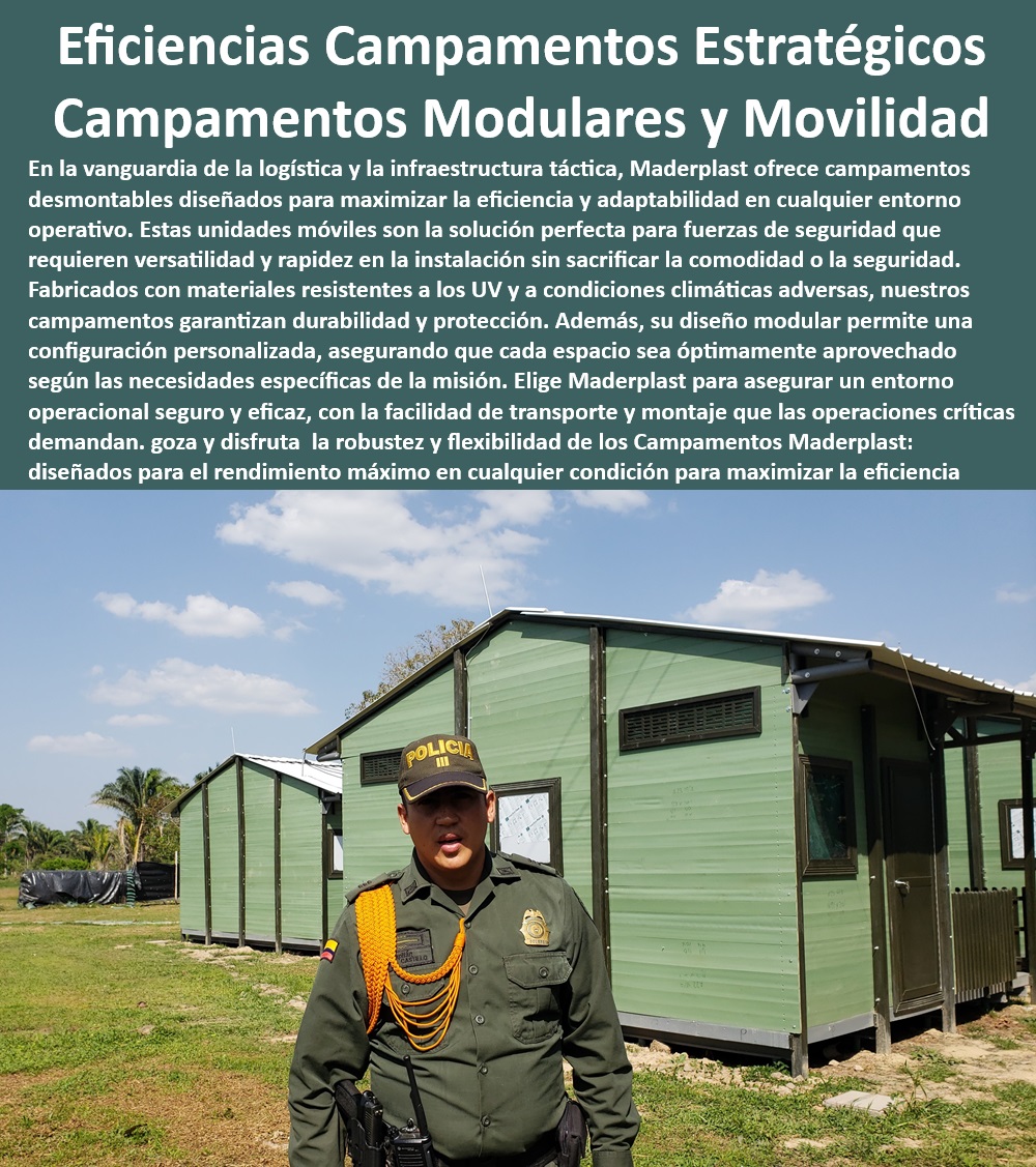 Bases De Operaciones Campamento Desmontable Móviles de Policía Maderplast 0 Viviendas temporales Alojamientos de campaña fáciles de montar Hospedajes Instalación eficiente alojamientos temporales militares Estructura temporal ¿Cómo puedo adquirir estructuras temporales eficientes para operaciones policiales? - Bases operativas temporales para intervenciones rápidas - Campamentos de rápida instalación para emergencias - ¿Cómo encuentro campamentos policiales modulares para despliegues rápidos? - Bases móviles de policía para operaciones tácticas - Sistemas de vivienda desmontable para contingencias - Campamentos policiales para entornos extremos - Unidades de campamento con protección climática - Infraestructura móvil para despliegues policiales - Campamentos de despliegue rápido para fuerzas especiales - Instalaciones temporales seguras para operativos de seguridad - Campamentos de operaciones con montaje eficiente - Campamentos policiales eficientes y móviles - Alojamientos de campaña adaptativos para terrenos difíciles - ¿Cuáles son los mejores campamentos móviles para uso en condiciones extremas? - Alojamientos tácticos personalizables para misiones policiales - Campamentos tácticos móviles para situaciones de crisis - Viviendas temporales resistentes a condiciones adversas - ¿Qué opciones existen para alojamientos temporales móviles para la policía? - Instalaciones de campaña para respuesta rápida - Sistemas de hospedaje para fuerzas del orden - Soluciones modulares de vivienda para policía - Alojamientos temporales para operaciones de campo - Estructuras móviles UV resistentes para uso policial - Campamentos policiales modulares desmontables - Soluciones de vivienda temporal para fuerzas de seguridad - Campamentos de alta resistencia para zonas conflictivas - Hospedajes temporales fáciles de montar para policía - Unidades de alojamiento temporal para operaciones de seguridad - ¿Dónde puedo comprar bases operativas desmontables para fuerzas de seguridad? Bases De Operaciones Campamento Desmontable Móviles de Policía Maderplast 0 Viviendas temporales - Alojamientos de campaña fáciles de montar - Hospedajes - Instalación eficiente alojamientos temporales militares - Estructura temporal