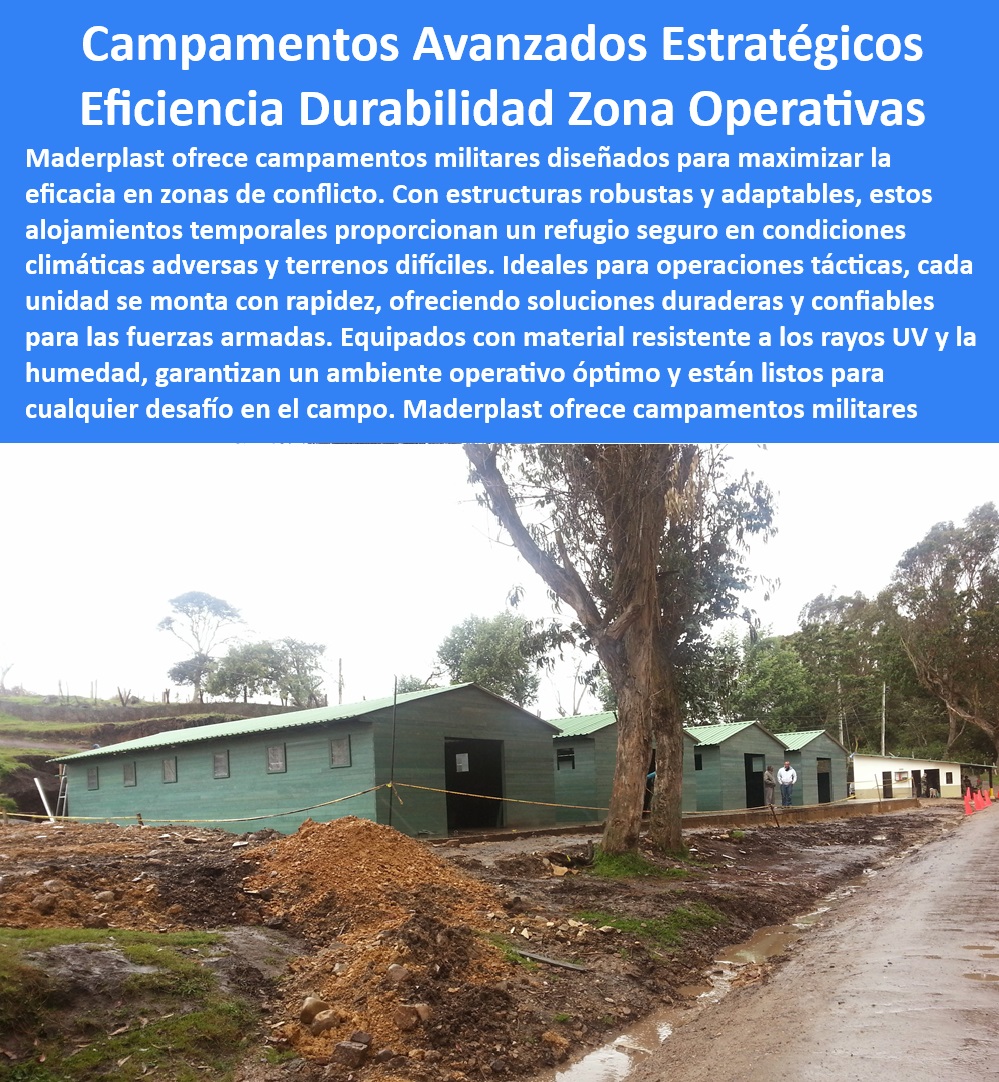 Campamentos Militares Alojamiento Confortable Dormitorios Barracas Maderplast 0 Infraestructuras militares personalizadas zonas aisladas Qué opciones de campamentos militares resistentes ofrece Campamentos móviles fuerzas armadas Campamentos tácticos para respuesta rápida en zonas aisladas - Infraestructuras móviles para despliegues rápidos militares - ¿Cómo son los campamentos modulares de Maderplast para fuerzas armadas? - Campamentos de operaciones rápidas con material durable - Estructuras de campaña para eficiencia operacional - Campamentos estratégicos UV resistentes para operaciones - Campamentos resistentes diseñados para zonas operativas difíciles - Campamentos de campo con alta resistencia a la humedad - ¿Maderplast tiene soluciones de campamentos móviles para zonas aisladas? - Infraestructuras militares reubicables para operaciones tácticas - Estructuras de alojamiento militar para eficiencia y durabilidad - ¿Qué opciones de alojamiento táctico ofrece Maderplast para operaciones de campo? - Unidades habitacionales de rápida instalación militar - ¿Cuáles son las características de los campamentos avanzados de Maderplast? - Alojamientos tácticos eficientes para misiones de campo - Alojamientos estratégicos militares para terrenos irregulares - Campamentos avanzados resistentes a condiciones extremas - Alojamientos modulares para despliegues militares estratégicos - Soluciones operativas móviles para eficiencia en combate - Campamentos equipados para resistencia climática y operativa - Campamentos modulares adaptativos en zonas de conflicto - Campamentos militares durables para zonas conflictivas - Instalaciones tácticas movibles para rápida movilización - Campamentos operativos seguros en ambientes hostiles - ¿Dónde puedo encontrar campamentos militares resistentes para zonas conflictivas? - Instalaciones operativas móviles para fuerzas armadas - Soluciones de vivienda temporal militar en terreno adverso - Instalaciones de campaña adaptativas para climas extremos - Campamentos de alto rendimiento para zonas aisladas - Soluciones de alojamiento táctico para terrenos difíciles Campamentos Militares Alojamiento Confortable Dormitorios Barracas Maderplast 0 Infraestructuras militares personalizadas zonas aisladas - ¿Qué opciones de campamentos militares resistentes ofrece Campamentos móviles fuerzas armadas