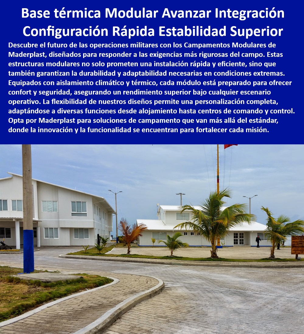Campamentos Modulares para Emergencias y Fuerzas Armadas Maderplast 0 Construcciones modulares adaptables de cualquier clima Módulos habitacionales reutilizables fuerzas armadas Soluciones alojamiento seguras estables Módulos operativos con sistemas de seguridad integrados - Campamentos móviles con opciones de personalización extrema - Unidades tácticas prefabricadas para respuestas rápidas - Módulos de comando móviles con alta capacidad de personalización - Alojamientos temporales personalizables para operaciones de campo - Infraestructuras de campo flexibles y duraderas para el ejército - Instalaciones modulares diseñadas para la adaptabilidad operativa - ¿Qué opciones de campamentos militares personalizables están disponibles? - ¿Cuál es la mejor solución de alojamiento móvil para operaciones militares? - Campamentos móviles de rápido despliegue para ejército - ¿Dónde encontrar campamentos modulares adaptados para fuerzas armadas? - Equipamiento modular para logística militar avanzada - Infraestructura adaptable para misiones militares internacionales - Sistemas habitacionales móviles para operaciones militares - Alojamientos estratégicos modulares para entornos hostiles - Unidades habitacionales para despliegues militares rápidos - Campamentos tácticos móviles alta resistencia climática - Campamentos operacionales seguros y eficientes para militares - ¿Cómo adquirir infraestructuras modulares con resistencia climática para el ejército? - Bases operativas móviles para fuerzas de intervención rápida - Campamentos termorregulados para operaciones en climas extremos - Módulos operativos termoaislados para fuerzas armadas - Campamentos de operaciones con tecnología de aislamiento térmico - Soluciones habitacionales modulares para emergencias militares - Alojamientos militares modulares con implementación eficiente - Unidades de vivienda militar con aislamiento térmico avanzado - ¿Quién ofrece alojamientos temporales seguros para misiones militares? - Campamentos de rápida implementación para fuerzas de defensa - Soluciones de alojamiento robustas para fuerzas especiales - Soluciones rápidas de vivienda para zonas de conflicto Campamento Campamentos Modulares para Emergencias y Fuerzas Armadas Maderplast 0 Construcciones modulares adaptables de cualquier clima - Módulos habitacionales reutilizables fuerzas armadas - Soluciones alojamiento seguras estables Campamento