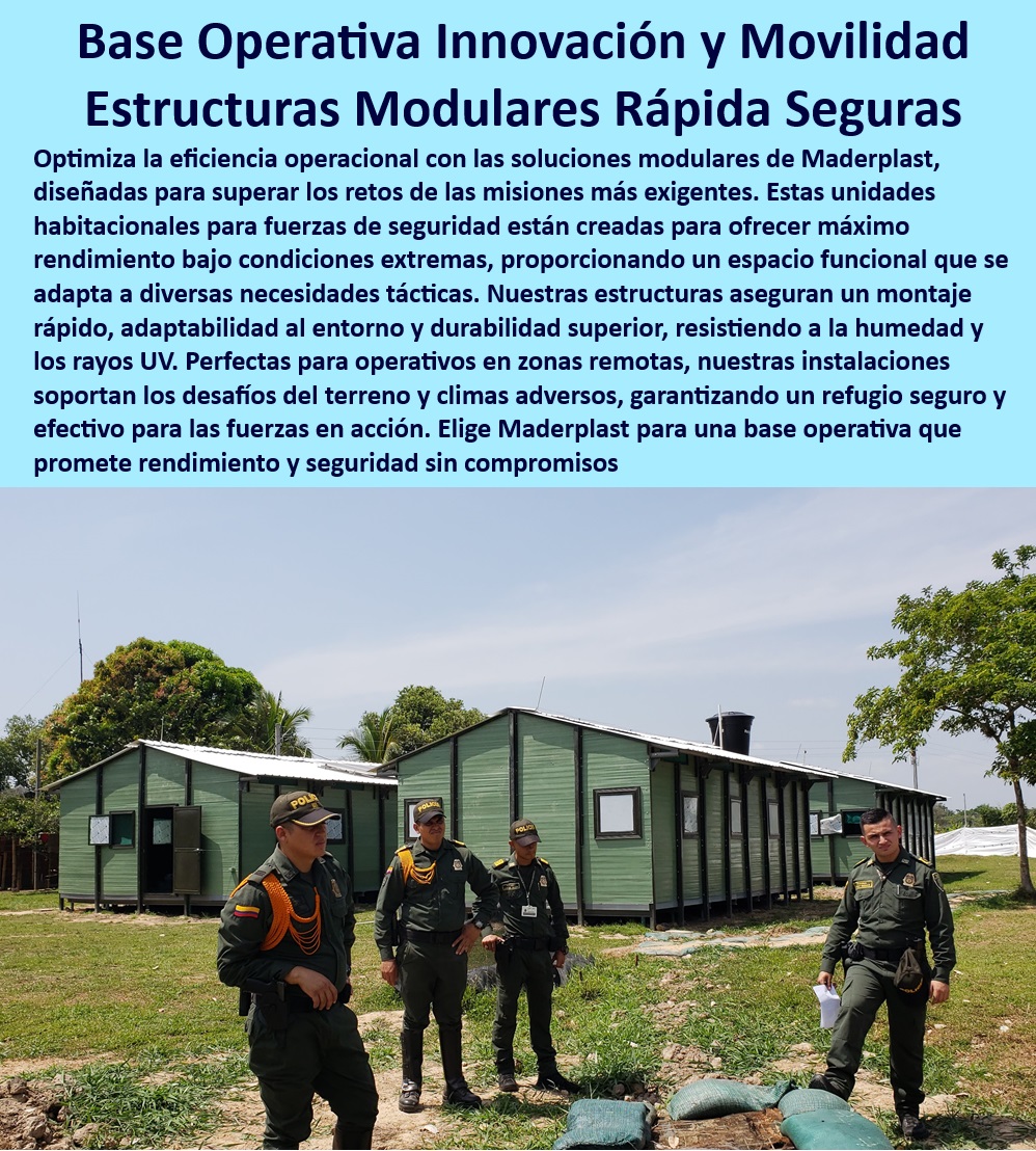 Campamentos Móviles Carabineros Campamentos Modulares Policía Maderplast 04 Infraestructura móvil campamentos operativos Unidades habitacionales fuerzas seguridad Cómo son los campamentos autosuficientes de fuerzas seguridad Campamentos modulares con capacidad de adaptación ambiental - ¿Dónde encuentro campamentos rápidos y seguros para emergencias? - ¿Cuáles son los beneficios de las bases operativas móviles de Maderplast? - ¿Qué opciones ofrece Maderplast para campamentos operativos móviles? - Unidades operativas móviles para entrenamiento militar - Estructuras modulares duraderas para condiciones extremas - Soluciones de vivienda rápida para fuerzas armadas - Alojamientos seguros y móviles para fuerzas del orden - Campamentos autosuficientes para operaciones remotas - Campamentos modulares rápidos para misiones críticas - ¿Cómo están diseñados los campamentos autosuficientes de Maderplast para fuerzas de seguridad? - Infraestructura adaptable para fuerzas operativas - Alojamientos modulares autosuficientes para policía - Campamentos de rápida implementación para emergencias - Unidades de campamento para respuesta rápida a crisis - Campamentos de campo para operativos de seguridad - Alojamientos temporales robustos para zonas de conflicto - Instalaciones operativas móviles para seguridad - Bases temporales seguras para operaciones militares - ¿Cómo puedo adquirir un campamento modular resistente para operaciones de seguridad? - Infraestructura modular operativa para entornos adversos - Unidades habitacionales móviles para fuerzas de seguridad - Campamentos modulares con resistencia UV para exteriores - Soluciones móviles para alojamiento en desastres - Infraestructura de campamento resistente al clima adverso - Estructuras habitacionales para personal de emergencia - Soluciones de alojamiento para despliegues rápidos - Bases operativas móviles para misiones de seguridad - Campamentos móviles de fácil montaje y desmontaje - Sistemas de vivienda modular para operaciones tácticas Campamentos Móviles Carabineros Campamentos Modulares Policía Maderplast - 04 Infraestructura móvil campamentos operativos - Unidades habitacionales fuerzas seguridad - ¿Cómo son los campamentos autosuficientes de fuerzas seguridad