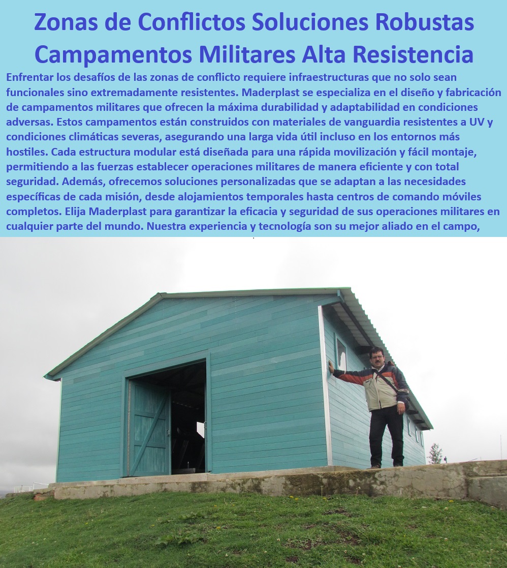 Campamentos comandos Militares Cuarteles de campaña conflictivas Maderplast 0 Campamentos duraderos para zonas conflictivas Alojamientos móviles personal defensa Sistema Cómo asegurar la durabilidad de sus campamentos militares Campamentos para personal de defensa con tecnología de punta - Instalación rápida de alojamientos militares modulares - Alojamientos militares que soportan condiciones extremas - Tecnología avanzada en campamentos para zonas de guerra - ¿Dónde encontrar soluciones de alojamiento rápido y seguro para militares? - ¿Cuáles son los mejores campamentos modulares para despliegues rápidos? - Infraestructura militar resistente a impactos y climas severos - ¿Cómo pueden los campamentos Maderplast soportar condiciones climáticas extremas? - Soluciones modulares de vivienda para personal de defensa - Cuarteles móviles resistentes a la degradación ambiental - Alojamientos tácticos modulares para misiones urgentes - Estructuras militares móviles para entornos adversos - Construcciones temporales para defensa en terrenos difíciles - ¿Cómo asegurar la durabilidad de los campamentos militares en terrenos hostiles? - Soluciones de campamento resistente para militares - Campamentos y cuarteles de rápida montura - Alojamientos temporales para situaciones de crisis - ¿Qué opciones ofrece Maderplast para campamentos militares en zonas de conflicto? - Cuarteles de campaña para operaciones en conflicto - Sistemas de alojamiento de emergencia para tropas - Campamentos de alta resistencia para zonas hostiles - Sistemas robustos para campamentos en áreas remotas - Campamentos temporales resistentes UV para fuerzas armadas - Maderplast campamentos militares con instalación eficiente - Equipos de campamento de despliegue rápido militar - Campamentos móviles duraderos para zonas conflictivas - Infraestructura de campaña adaptable a cualquier clima - Soluciones eficientes para alojamiento de tropas en conflictos - Soluciones de habitabilidad móvil para fuerzas especiales - Campamentos prefabricados para desastres naturales Campamentos comandos Militares Cuarteles de campaña conflictivas Maderplast 0 Campamentos duraderos para zonas conflictivas - Alojamientos móviles personal defensa - Sistema ¿Cómo asegurar la durabilidad de sus campamentos militares