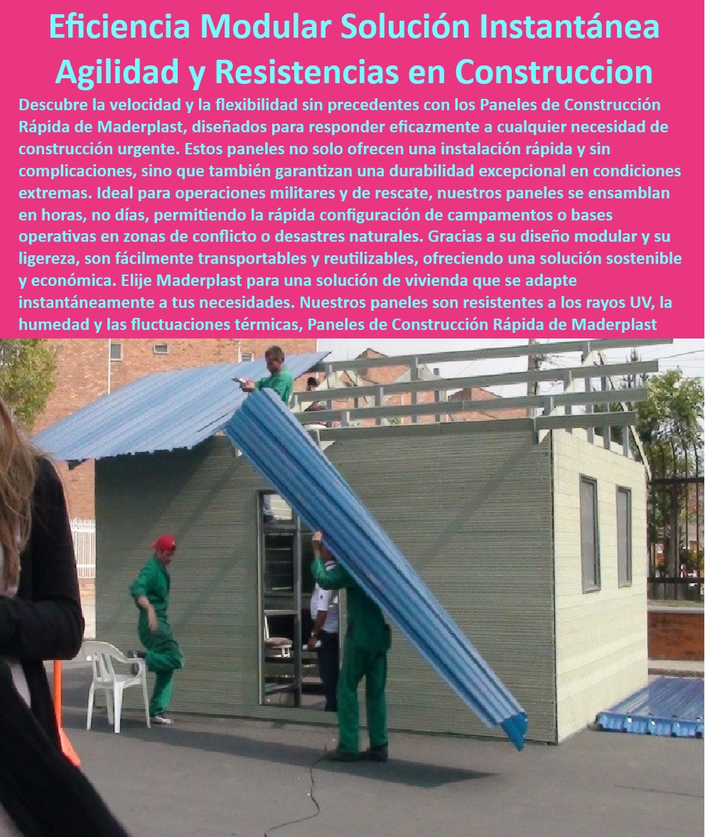 Casas Modulares Rápidas Viviendas Unifamiliares Prefabricadas Paneles Maderplast Alojamientos modulares de rápida configuración para refugios Kits de casa modulares de montaje rápido Soluciones de vivienda de personal en Casas Paneles transportables para bases operativas - Soluciones de vivienda rápida para zonas conflictivas - ¿Cómo aseguran los paneles Maderplast la durabilidad en condiciones extremas? - Construcción modular para respuesta rápida - Paneles para construcción en condiciones extremas - Paneles modulares para configuración rápida - Construcción de refugios con paneles prefabricados - Paneles para montaje rápido en áreas de conflicto - Soluciones modulares para construcción rápida - Paneles de construcción rápida Maderplast - Paneles de montaje rápido para refugios - ¿Dónde puedo comprar paneles de montaje rápido para refugios? - ¿Cuáles son las ventajas de los paneles Maderplast en zonas de conflicto? - Paneles de montaje instantáneo Maderplast - Paneles de construcción para emergencias - Viviendas temporales con paneles reutilizables - Alojamientos para personal en ambientes adversos - Paneles duraderos para campamentos militares - Alojamiento modular resistente a UV - ¿Qué opciones ofrece Maderplast para viviendas de emergencia? - Instalación rápida de alojamientos temporales - Estructuras modulares para alojamientos en desastres - Kits de construcción rápida para emergencias - Montaje de campamentos en menos de un día - Montaje rápido de estructuras livianas - Viviendas rápidas para personal militar - Soluciones de vivienda para personal de campo - Construcción eficiente en zonas de desastre - Kits de casa modular de montaje inmediato - ¿Cómo puedo instalar rápidamente un campamento con paneles Maderplast? Casas Modulares Rápidas Viviendas Unifamiliares Prefabricadas Paneles Maderplast - Alojamientos modulares de rápida configuración para refugios - Kits de casa modulares de montaje rápido - Soluciones de vivienda de personal en Casas