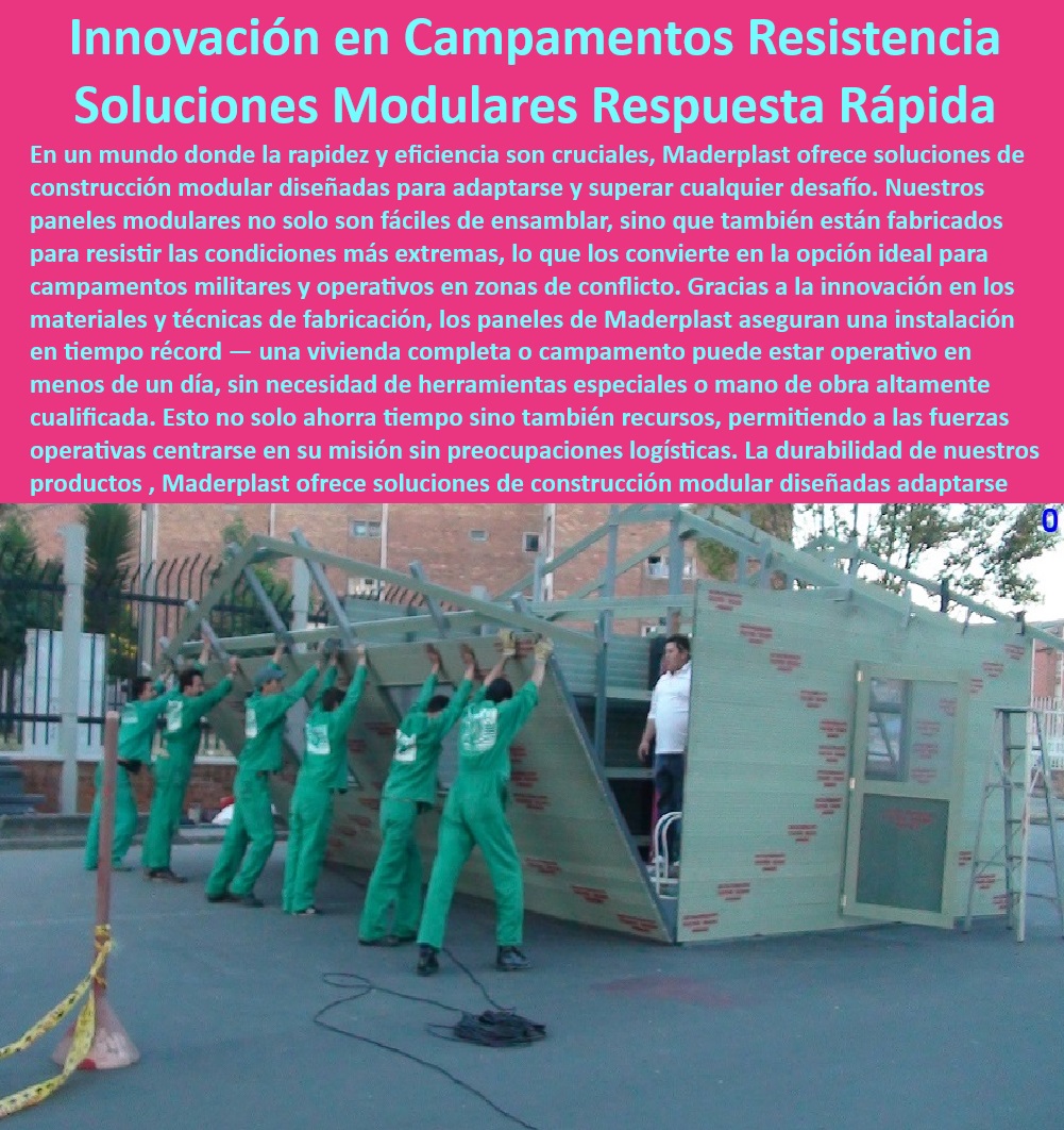 Casas Modulares Rápidas Viviendas Unifamiliares Prefabricadas Paneles Maderplast Estructuras modulares resistentes para alojamiento temporal Montaje rápido de viviendas en zonas de conflicto Construcción modular liviana Casas FM Instalación rápida de casas en zonas de riesgo - Viviendas prefabricadas con montaje en un día - Estructuras ligeras y móviles para campamentos - ¿Qué opciones ofrece Maderplast para viviendas rápidas en áreas de emergencia? - Montaje de viviendas en zonas conflictivas - Viviendas modulares para situaciones de emergencia - ¿Cómo asegura Maderplast la resistencia de sus estructuras modulares en ambientes extremos? - Viviendas temporales de montaje inmediato - Paneles Maderplast para construcción ligera - ¿Dónde puedo encontrar paneles Maderplast para construcción inmediata? - Alojamientos temporales resistentes en conflictos - Construcción de refugios temporales rápidos - Viviendas unifamiliares modulares rápidas - Casas modulares para zonas de conflicto - Alojamiento modular para desastres naturales - Casas Maderplast resistentes y rápidas - Casas de montaje rápido para situaciones críticas - Casas prefabricadas adaptativas Maderplast - Estructuras modulares ligeras Maderplast - Soluciones habitacionales en áreas de conflicto - Campamentos rápidos para fuerzas armadas - Montaje rápido viviendas prefabricadas - Soluciones modulares para campamentos militares - Soluciones de alojamiento para emergencias - Casas prefabricadas para ambientes extremos - Campamentos modulares de rápida implementación - ¿Cuáles son los beneficios de las viviendas unifamiliares prefabricadas de Maderplast? - ¿Cómo son las casas modulares de Maderplast para zonas de conflicto? - Construcción modular rápida y duradera - Paneles prefabricados para construcción eficiente Casas Modulares Rápidas Viviendas Unifamiliares Prefabricadas Paneles Maderplast - Estructuras modulares resistentes para alojamiento temporal - Montaje rápido de viviendas en zonas de conflicto - Construcción modular liviana Casas FM