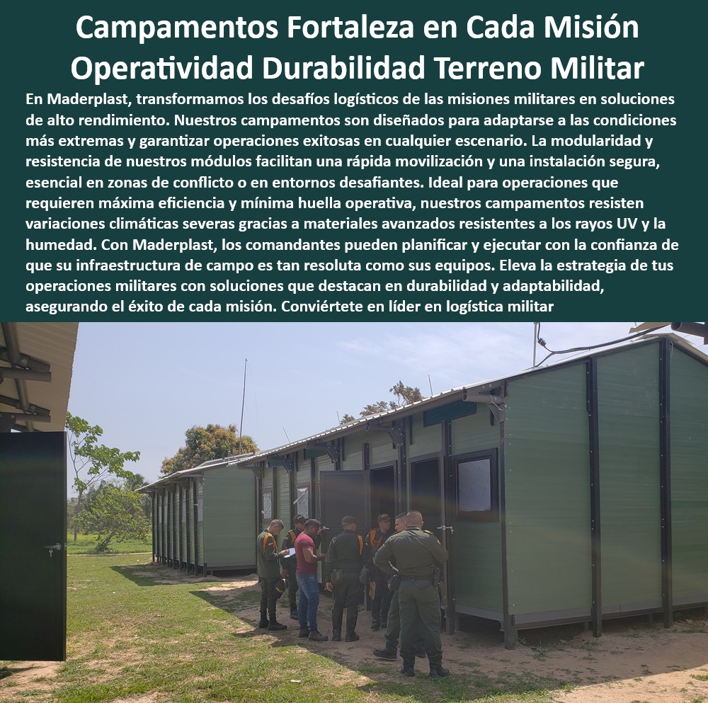 Construcción De Campamento Diseñó Militar Rápido Duradero Maderplast 0 Unidades habitacionales móviles para terrenos difíciles Unidades de vivienda para situaciones de emergencia Estaciones base militares autónomas sostenibles 0 Unidades de alojamiento emergente para desastres - Necesito un campamento que se pueda adaptar a condiciones extremas, ¿cuáles son las opciones? - Infraestructura militar adaptable y sostenible - Habitáculos móviles para terrenos hostiles - Campamentos modulares duraderos para operaciones militares - Montaje eficiente de campamentos en zonas conflictivas - Instalación rápida de estaciones base militares - Campamentos militares con instalación modular - Maderplast campamentos para operaciones tácticas - Busco soluciones de vivienda móvil para operaciones militares, ¿qué ofrece Maderplast? - Construcción rápida de campamentos en terrenos adversos - Soluciones de vivienda para emergencias militares - Sistemas de alojamiento autónomos y sostenibles - ¿Cómo puedo instalar rápidamente un campamento en un terreno difícil? - ¿Cuál es el sistema de montaje más rápido para un campamento de emergencia? - Unidades habitacionales móviles Maderplast - Campamentos adaptados a terrenos irregulares - Campamentos de alta resistencia para uso militar - Infraestructura de campamento resistente a condiciones extremas - Soluciones Maderplast para campamentos operativos - Módulos de vivienda rápida Maderplast - ¿Cómo garantiza Maderplast la durabilidad de sus campamentos en terrenos adversos? - Configuración de campamentos para operatividad prolongada - Diseño de campamentos para eficiencia operacional - Sistemas habitacionales para condiciones climáticas severas - Unidades de campamento para respuesta rápida - Estaciones base móviles para situaciones de crisis - Tecnología de montaje rápido para campamentos de emergencia - Campamentos autónomos para fuerzas armadas - Campamentos militares duraderos para terrenos difíciles Construcción De Campamento Diseñó Militar Rápido Duradero Maderplast 0 Unidades habitacionales móviles para terrenos difíciles - Unidades de vivienda para situaciones de emergencia - Estaciones base militares autónomas sostenibles 0