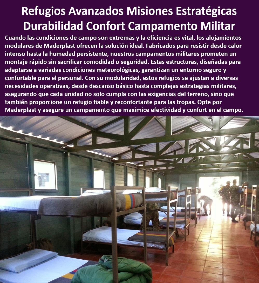 Cuartos Dormitorios Alojamientos Militar Albergues Refugio Habitaciones Maderplast 0 Espacios para descanso militar Dormitorios modulares para bases militares. Alcázar militar Cuartos reposo militares personalizados Cuartos Montaje de campamentos modulares para operaciones tácticas - ¿Cómo instalar rápidamente un campamento militar? - Campamentos militares con instalación modular - Soluciones de vivienda militar contra climas extremos - Refugios de campaña duraderos y seguros - Soluciones eficientes de campamentos para militares - ¿Cómo asegurar la durabilidad en campamentos para operaciones tácticas? - ¿Qué soluciones existen para alojamientos militares en emergencias? - Campamentos de rápida implementación para fuerzas armadas - Campamentos modulares para bases militares - Campamentos de alta resistencia para actividades militares - Alojamientos rápidos y reutilizables para desastres - Campamentos de durabilidad extrema para condiciones severas - Campamentos móviles autónomos para desastres - Campamentos móviles para respuesta rápida a desastres - Alojamientos modulares para emergencias - Comandos de campaña móviles y robustos - Infraestructura de emergencia para zonas de conflicto - ¿Dónde encontrar campamentos modulares para fuerzas armadas? - Instalación de refugios para tropas en campo - Diseño y fabricación de campamentos militares a medida - Instalación rápida de campamentos militares - Campamentos de obra personalizables y móviles - Soluciones de vivienda temporal militar - Estructuras temporales para operaciones militares - Alojamientos militares personalizados y flexibles - Sistemas de alojamiento para fuerzas armadas - Implementación de campamentos para manejo de crisis - ¿Cuáles son las mejores estructuras para campamentos de desastre? - Albergues temporales para situaciones de emergencia Cuartos Dormitorios Alojamientos Militar Albergues Refugio Habitaciones Maderplast 0 Espacios para descanso militar - Dormitorios modulares para bases militares. - Alcázar militar - Cuartos reposo militares personalizados - Cuartos