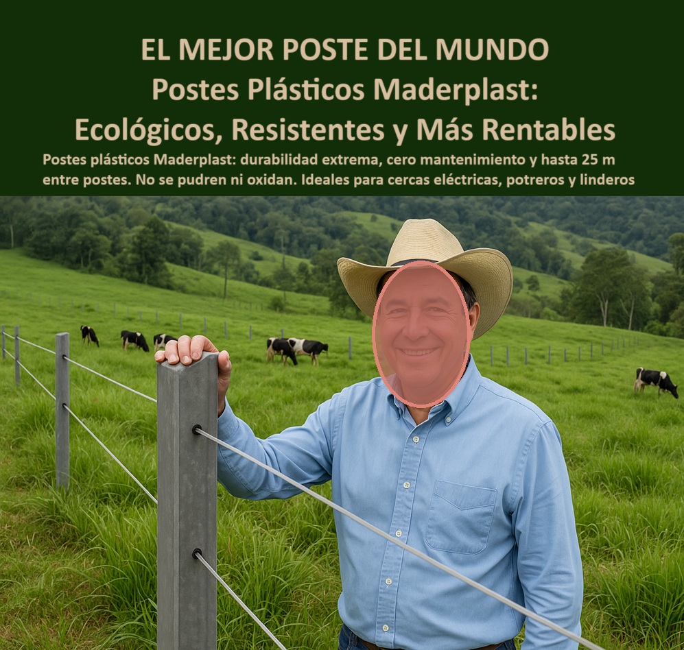GANADERO CON POSTES MADERPLAST Cercados Con Alambre De Púas Postes Plásticos Púas Alambre Eléctrico Maderplast 0 poste dieléctrico para potreros extensos poste inmune a vandalismo con fuego varilla para pastura Esta imagen muestra a un ganadero satisfecho de pie junto a un poste plástico gris Maderplast, instalado en un potrero verde y extenso, al fondo se observa un cercado perfectamente alineado con alambre de púas tensado, la cerca atraviesa el terreno sin necesidad de refuerzos intermedios, los postes se ven erguidos, sin óxido, sin pintura ni desgaste, el ganadero sonríe al saber que no tendrá que reemplazar su infraestructura cada cinco años, esta solución Maderplast resiste humedad, rayos UV, presión animal e incendios, además no propaga llama y es dieléctrica, lo que la hace ideal para cercas eléctricas, los postes reciclados aseguran durabilidad sin mantenimiento, ideales para pastoreo intensivo o cercas de linderos, la inversión es clara: más distancia entre postes, menos gastos, más rentabilidad, Maderplast ofrece una solución ecológica, técnica y probada que transforma el manejo ganadero en resultados sostenibles.  A CONTINUACIÓN UN LISTADO COMPLETO CON OTROS PRODUCTO SIMILARES DE MADERPLAST:, - cerca ganadera reforzada con postes Maderplast, - Recomiéndame postes plásticos resistentes al fuego para potreros, - ganadero-con-poste-plástico-maderplast-potreros-electrificados.jpg, - cercado con postes resistentes a humedad y calor, - poste-plástico-ganadero, - poste que evita podredumbre en clima tropical, - poste de cerca libre de herrumbre y pintura, - finca ganadera con postes plásticos para electrificación, - ganadero apoyado sobre poste de cerca sin pintura, - poste plástico ideal para alambre de púas ganadero, - cerca ganadera moderna y resistente en terreno verde, - poste-electrificable-para-ganado, - poste plástico con estética moderna y robusta, - poste reciclado firme sobre pastura verde en potrero, - poste anti vandalismo que no se quema ni raja, - ¿Qué poste ecológico sirve para potrero eléctrico?, - cerca eléctrica segura sin aisladores adicionales, - poste reforzado sin químicos tóxicos ni mantenimiento, - cerca-dieléctrica-durable, - poste que resiste presión de ganado sin deformarse, - varilla plástica para división de pasturas eléctricas, - cerca modular ganadera con poste reciclado, - poste plástico dieléctrico para potreros extensos, - cercado rural ecológico con poste reciclado, - ganadero-con-maderplast, - varilla ecológica para electrificación de potreros, - Esta imagen muestra a un ganadero satisfecho de pie junto a un poste plástico gris Maderplast, instalado en un potrero verde y extenso, al fondo se observa un cercado perfectamente alineado con alambre de púas tensado, la cerca atraviesa el terreno sin necesidad de refuerzos intermedios, los postes se ven erguidos, sin óxido, sin pintura ni desgaste, el ganadero sonríe al saber que no tendrá que reemplazar su infraestructura cada cinco años, esta solución Maderplast resiste humedad, rayos UV, presión animal e incendios, además no propaga llama y es dieléctrica, lo que la hace ideal para cercas eléctricas, los postes reciclados aseguran durabilidad sin mantenimiento, ideales para pastoreo intensivo o cercas de linderos, la inversión es clara: más distancia entre postes, menos gastos, más rentabilidad, Maderplast ofrece una solución ecológica, técnica y probada que transforma el manejo ganadero en resultados sostenibles.  A CONTINUACIÓN UN LISTADO COMPLETO CON OTROS PRODUCTO SIMILARES DE MADERPLAST:, - varilla de plástico Maderplast para finca sostenible, - estructura plástica ideal para rotación de ganado, - poste-de-cerca-liviano, - ¿Dónde venden postes plásticos sin mantenimiento?, - ¿Qué poste plástico puede reemplazar concreto y madera?, - poste-anti-humedad-potreros, - ganadero feliz con postes que duran más de 30 años, - poste-sin-mantenimiento-maderplast, - división-ecológica-de-potreros, - varilla-de-cerca-reciclada, - poste plástico sin mantenimiento para cerca rotacional, - ¿Qué postes dieléctricos sirven para cercas de púas?, - ¿Cuál es el mejor poste plástico para ganadería?, - Dime el mejor tipo de varilla plástica para ganado, - alambre de púas sostenido por postes ecológicos grises, - cerca de bajo costo y alta durabilidad ganadera, - potrero dividido con postes grises sin óxido ni pintura, - poste-plástico-que-no-se-quiebra, - cercado eléctrico recto con varillas recicladas ecológicas, - poste para fincas extensas que no se pudre ni tuerce, - ¿Qué poste aguanta humedad y calor sin romperse?, - varilla plástica Maderplast para potrero intensivo, - poste plástico Maderplast instalado en potrero productivo, - ganadería de precisión con cercas Maderplast, - ¿Qué postes plásticos usan los ganaderos modernos?, - poste ecológico inmune a termitas, sol y lluvia, - poste sin pintura para ganadería moderna sostenible, - ganadero feliz junto a cerca con postes plásticos grises, - ¿Cuánto duran los postes Maderplast en potrero?, - estructura de cerca ganadera con poste de polímero 00 0 GANADERO CON POSTES MADERPLAST Cercados Con Alambre De Púas Postes Plásticos Púas Alambre Eléctrico Maderplast 0 poste-dieléctrico-para-potreros-extensos, - poste inmune a vandalismo con fuego, - varilla para pastura,  00