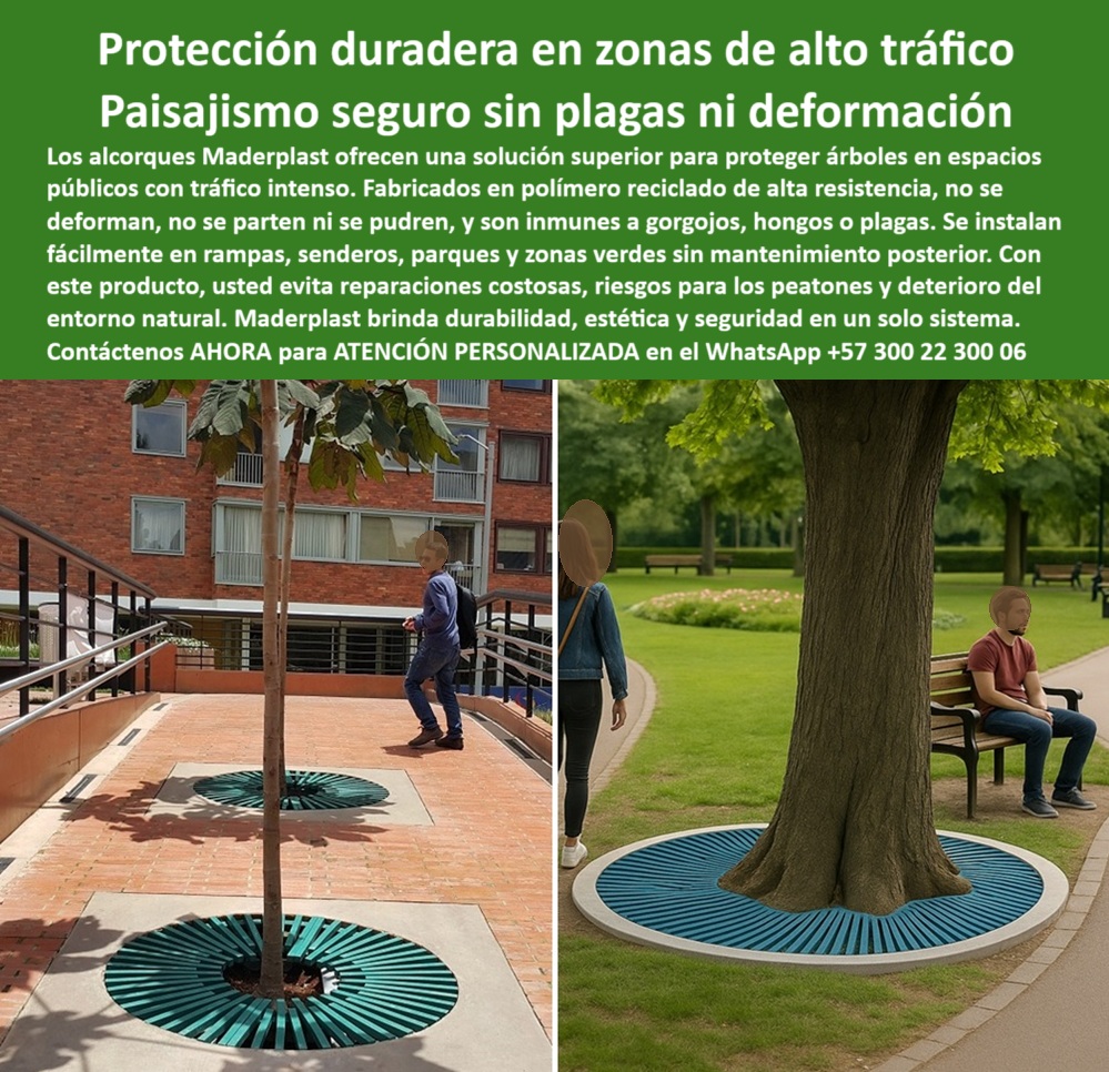 Alcorques Indestructibles Para Árboles Rejilla Anti Raíz Protectores Raíces Maderplast 0 Senderos ecológicos no se deforman garantía alto tráfico Paisajismo libre de plagas inmune a gorgojos Alcorques resistentes a 0  Alcorques Indestructibles Para Árboles Rejilla Anti Raíz Protectores Raíces Maderplast 0, - Senderos ecológicos no se deforman garantía alto tráfico, - Paisajismo libre de plagas inmune a gorgojos, Alcorques resistentes a