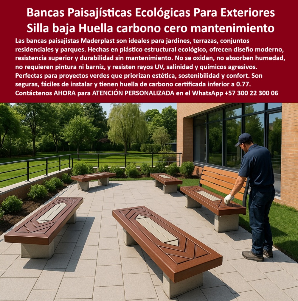 Bancas Exteriores De Jardínes Mobiliario Ecológico Sillas De Paisajismo Maderplast 0 Bancos diseño paisajista Bancas comunitarias huella carbono 0.77 compra ya Bancos diseño paisajista Bancas exteriores para conjuntos 00  Bancas Exteriores De Jardínes Mobiliario Ecológico Sillas De Paisajismo Maderplast 0 Bancos diseño paisajista, - Bancas comunitarias huella carbono 0.77 compra ya, - Bancos diseño paisajista, - Bancas exteriores para conjuntos 00