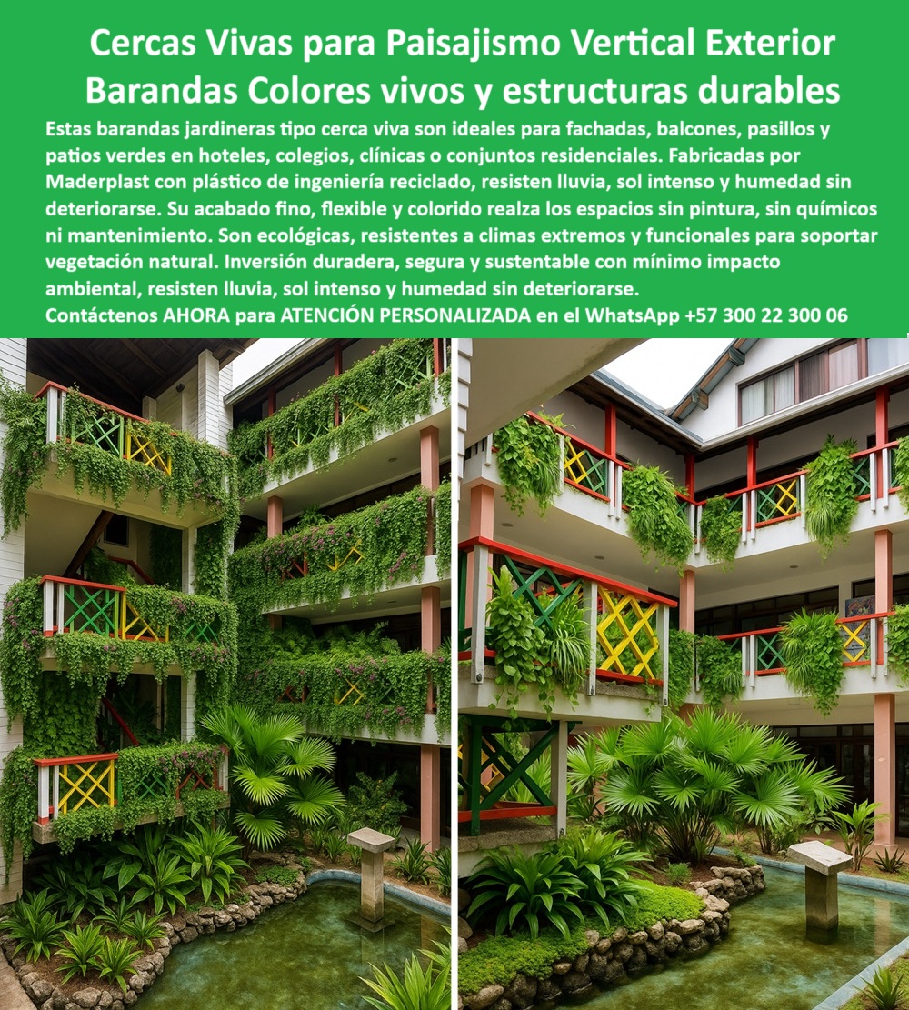 Barandas Jardineras Sustentable Soporte Vegetación Materiales Paisajismo Maderplast 0 Estructuras paisajismo vertical clima extremo duraderas Cercas flexibles acabados finos y seguros para obras Cercas vivas con colores vivos 0  Barandas Jardineras Sustentable Soporte Vegetación Materiales Paisajismo Maderplast 0 Estructuras paisajismo vertical clima extremo duraderas, - Cercas flexibles acabados finos y seguros para obras, Cercas vivas con colores vivos
