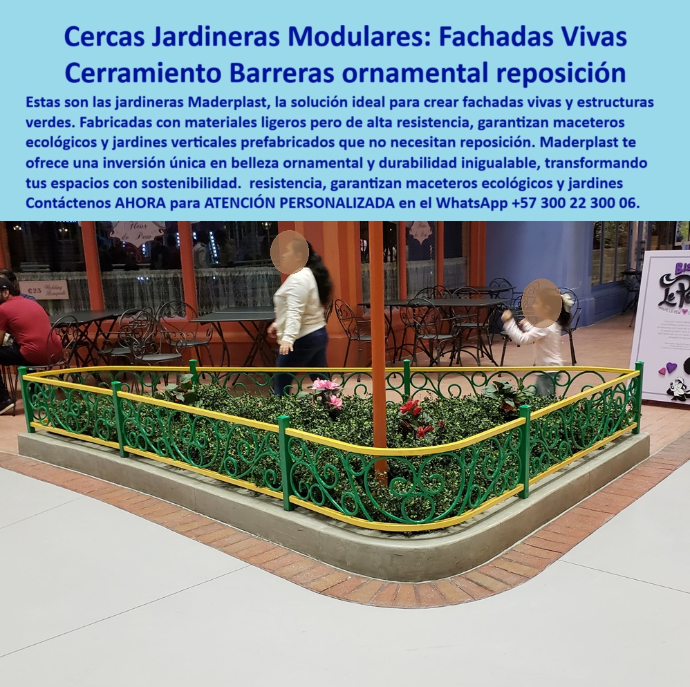 Jardineras Modulares Fachadas Vivas Barreras Ornamentales Ecológicas Maderplast 0 Materiales ligeros alta resistencia para estructuras verdes. Jardines verticales prefabricados sin reposición. Maceteros ecológicos 0  Jardineras Modulares Fachadas Vivas Barreras Ornamentales Ecológicas Maderplast 0 Materiales ligeros alta resistencia para estructuras verdes., - Jardines verticales prefabricados sin reposición., - Maceteros ecológicos 0