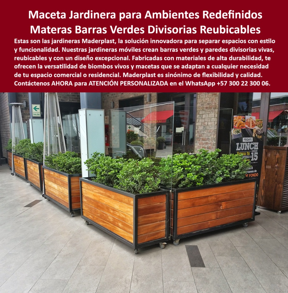 Jardineras Móviles Separadoras De Ambientes Biombos Vivos Macetas Maderplast 0 Jardineras móviles separan espacios barras verdes reubicables Paredes divisorias vivas diseño Jardineras móviles separan espacios Jardín 0  Jardineras Móviles Separadoras De Ambientes Biombos Vivos Macetas Maderplast 0 Jardineras móviles separan espacios, barras verdes, reubicables, Paredes divisorias vivas diseño, - Jardineras móviles separan espacios Jardín