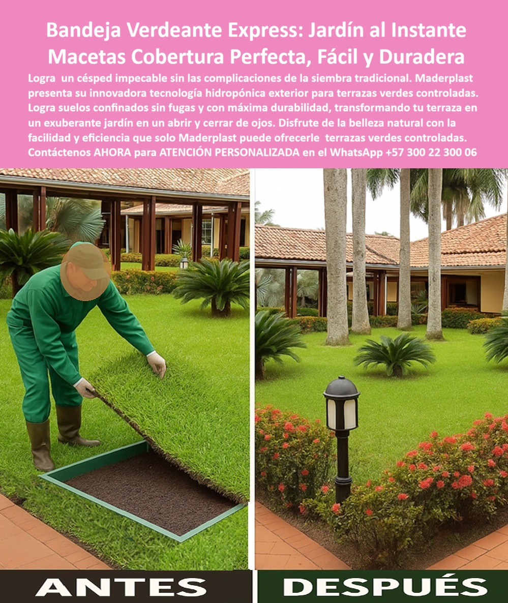 Jardines Hidropónicos Controlados Bandejas Siembra Terrazas Macetas Maderplast 0 Tecnología hidropónica exterior Terrazas Verdes Controladas Suelos confinados terrazas verdes sin fugas durabilidad Jardines hidropónicos 0  Jardines Hidropónicos Controlados Bandejas Siembra Terrazas Macetas Maderplast 0 Tecnología hidropónica exterior, - Terrazas-Verdes-Controladas, - Suelos confinados terrazas verdes sin fugas durabilidad, - Jardines hidropónicos 0